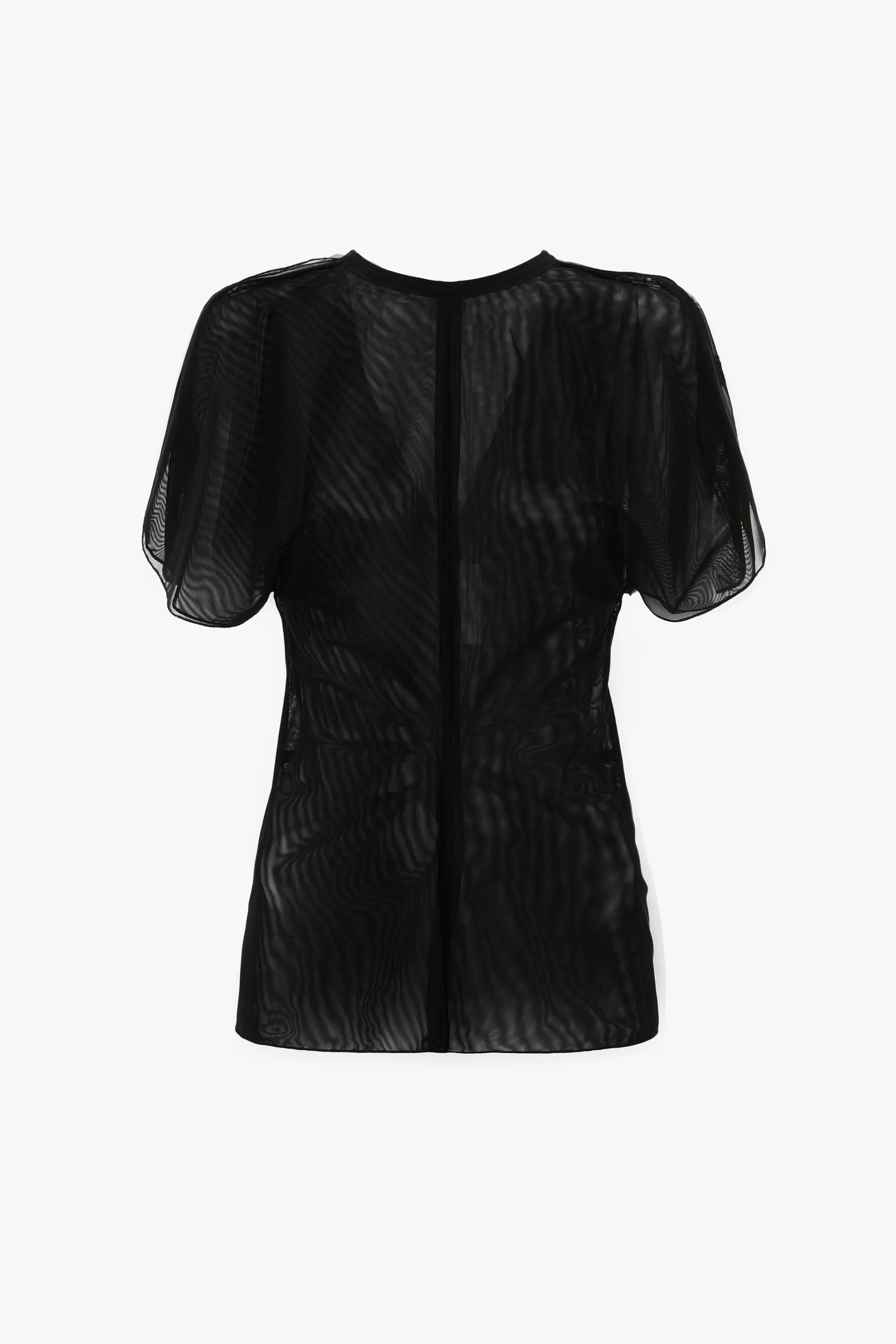 Tulle Top In Black sold by Victoria Beckham product image thumbnail 5