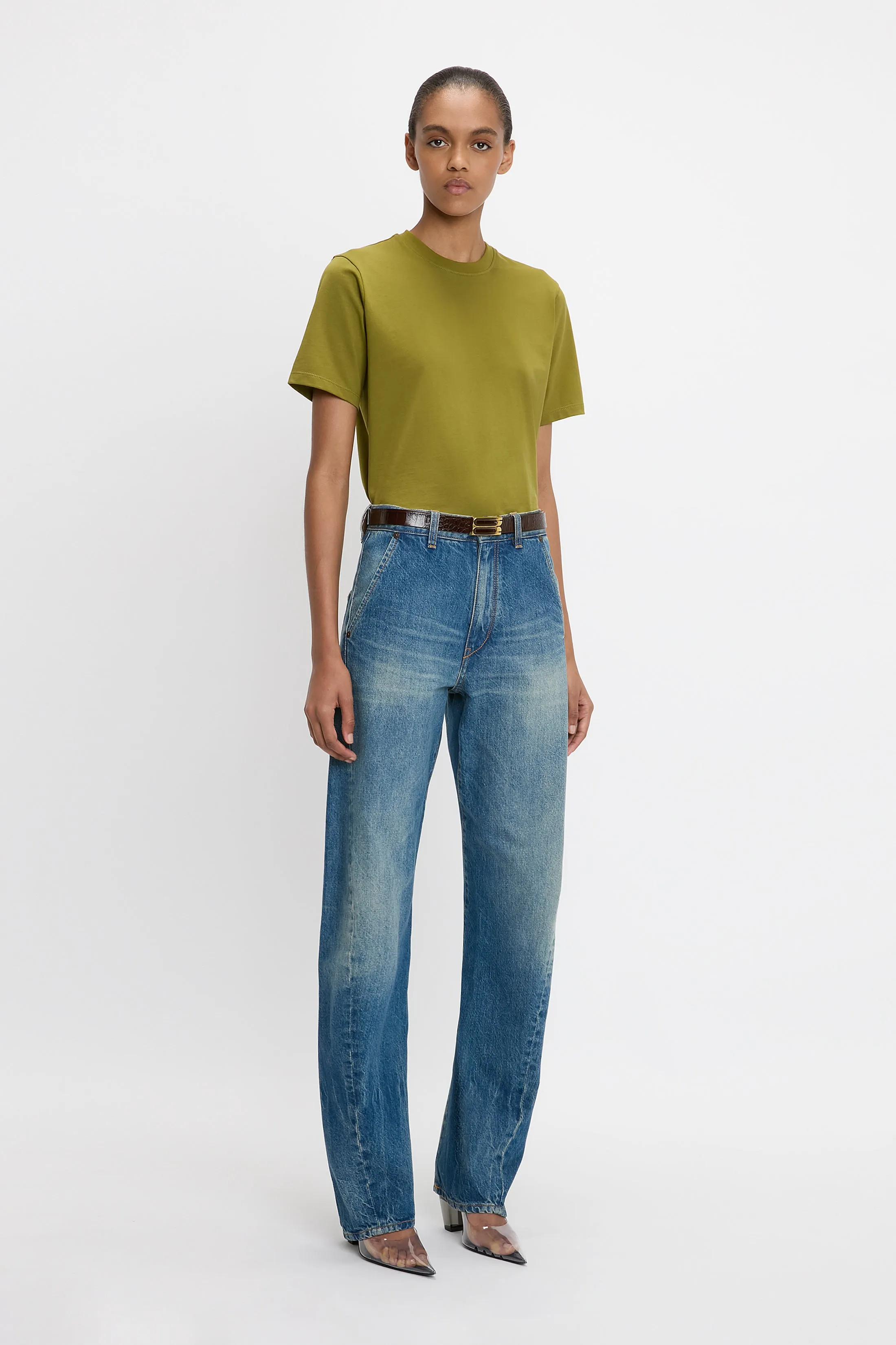 Victoria Tee In Willow sold by Victoria Beckham product image thumbnail 2