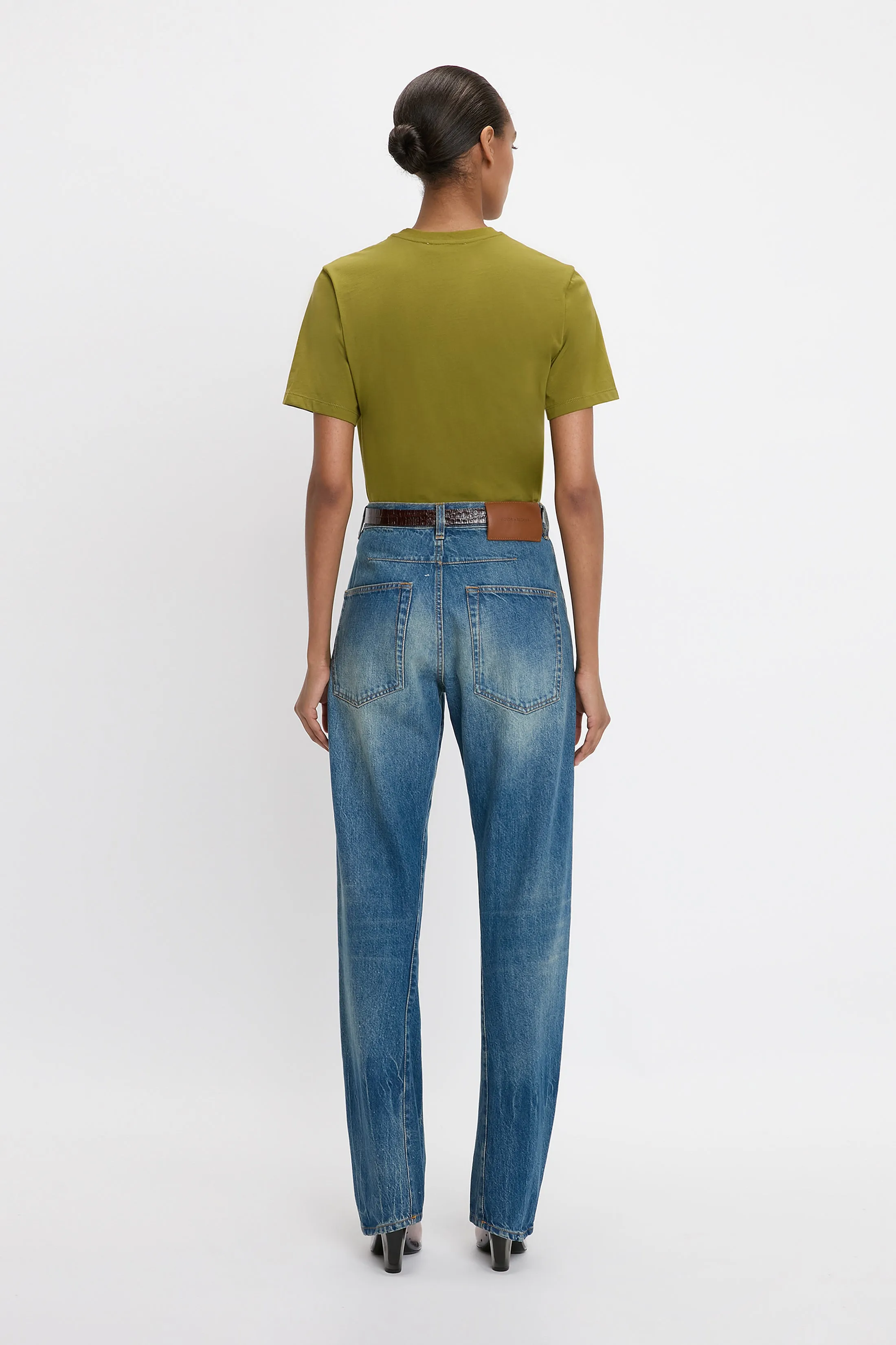 Victoria Tee In Willow sold by Victoria Beckham product image thumbnail 3