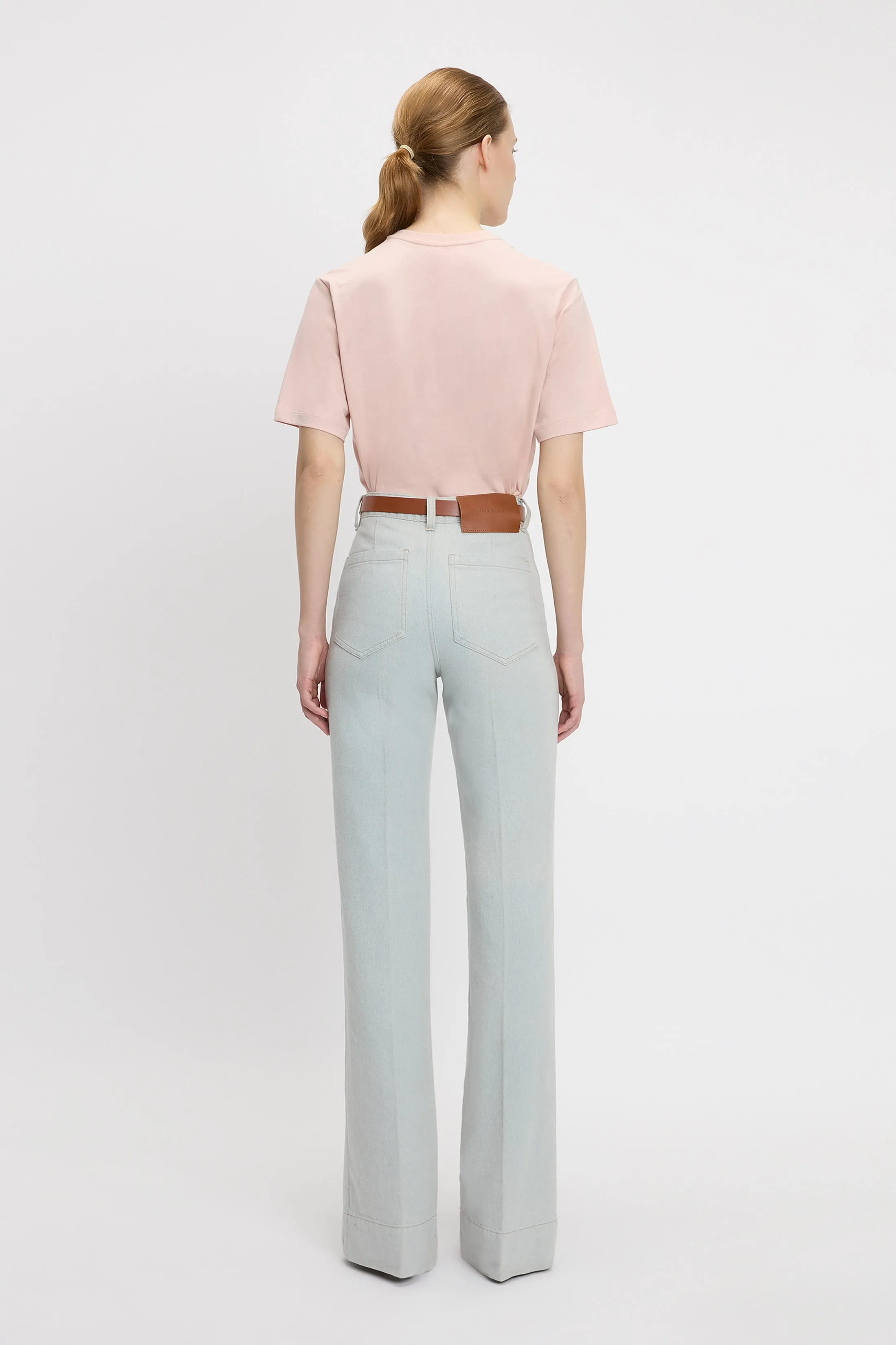 Victoria Tee In Blush sold by Victoria Beckham product image thumbnail 3