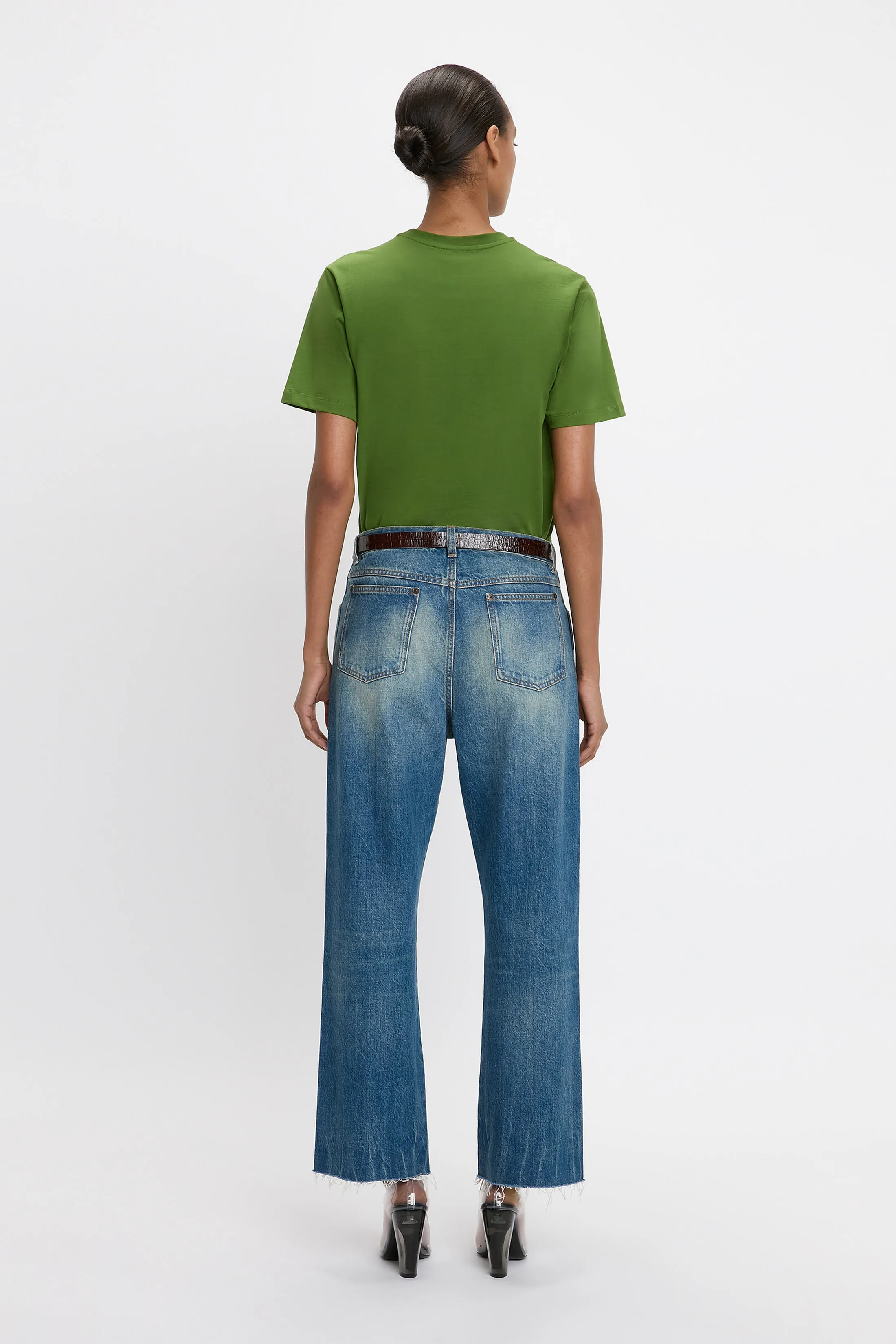 Victoria Tee In Algae sold by Victoria Beckham product image thumbnail 3