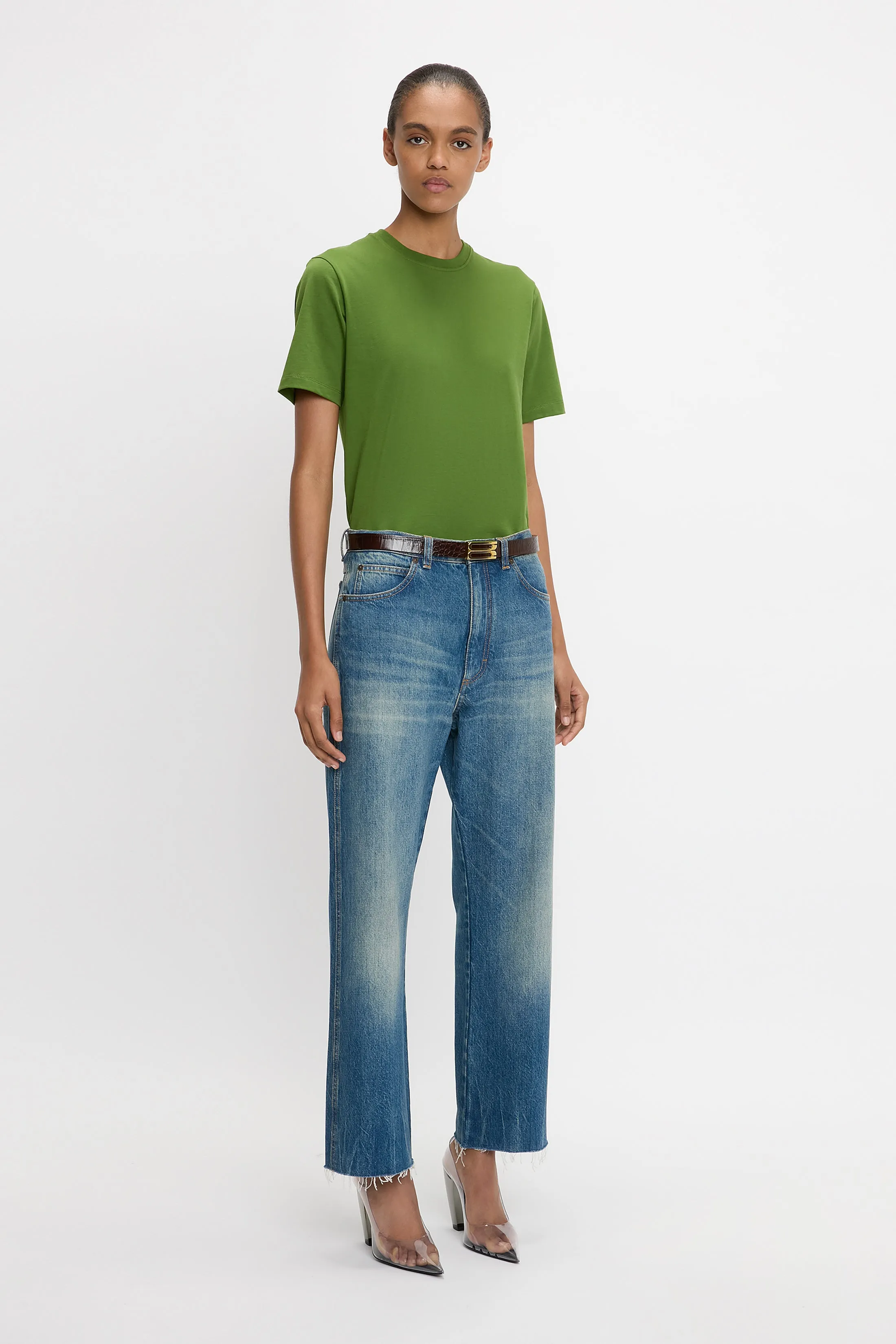 Victoria Tee In Algae sold by Victoria Beckham product image thumbnail 2