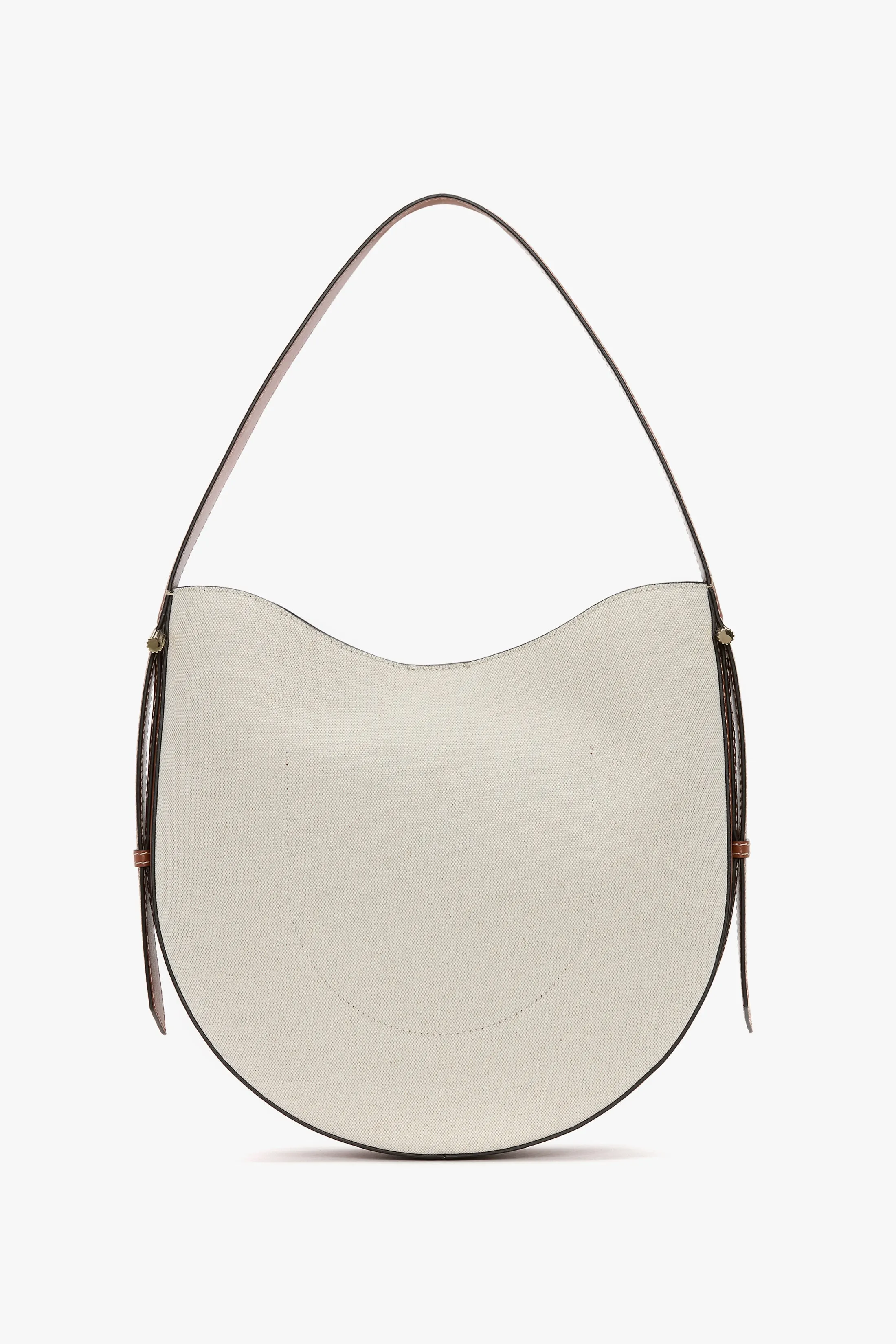 Dia Hobo Bag In Ivory Canvas sold by Victoria Beckham product image thumbnail 4