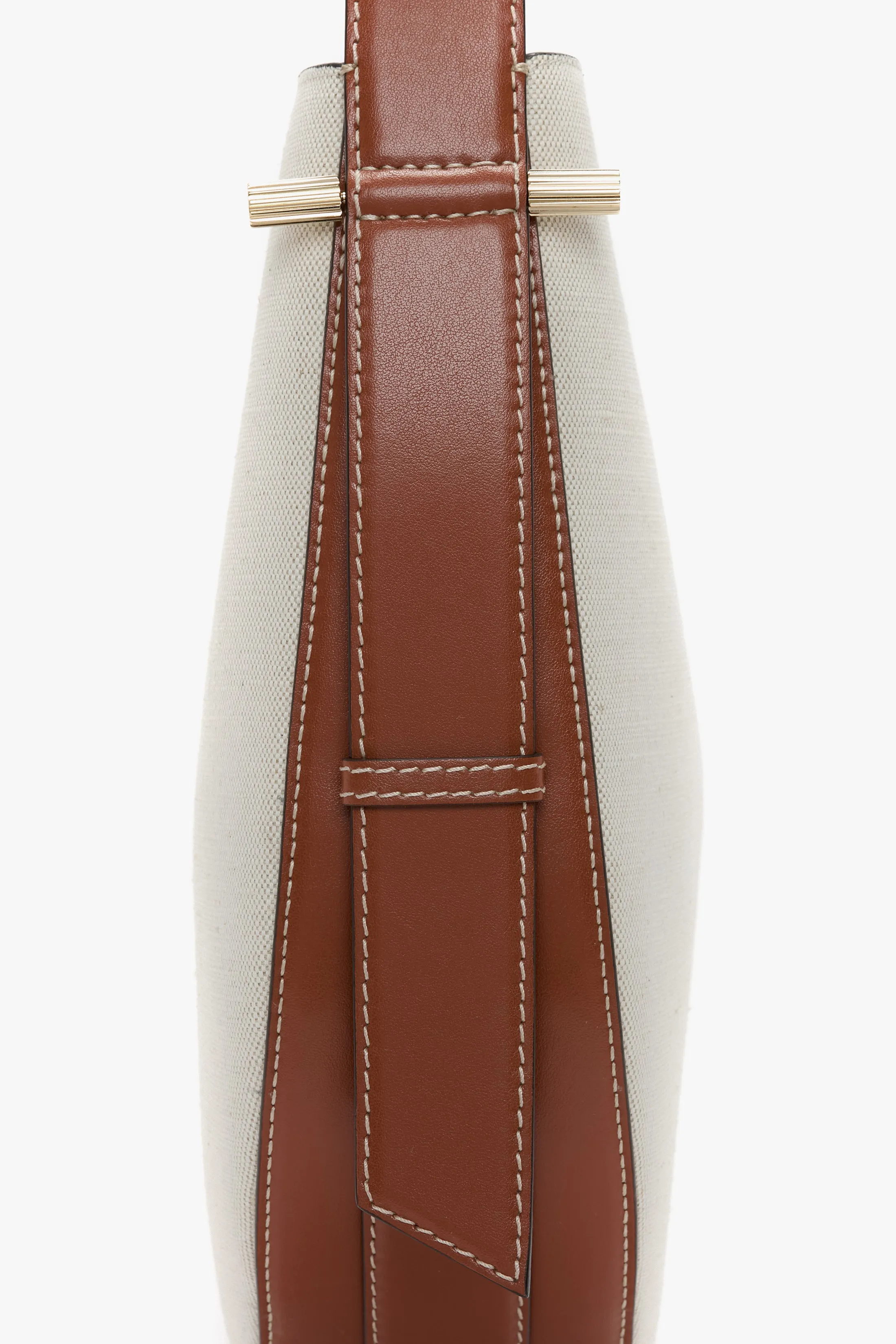 Dia Hobo Bag In Ivory Canvas sold by Victoria Beckham product image thumbnail 5