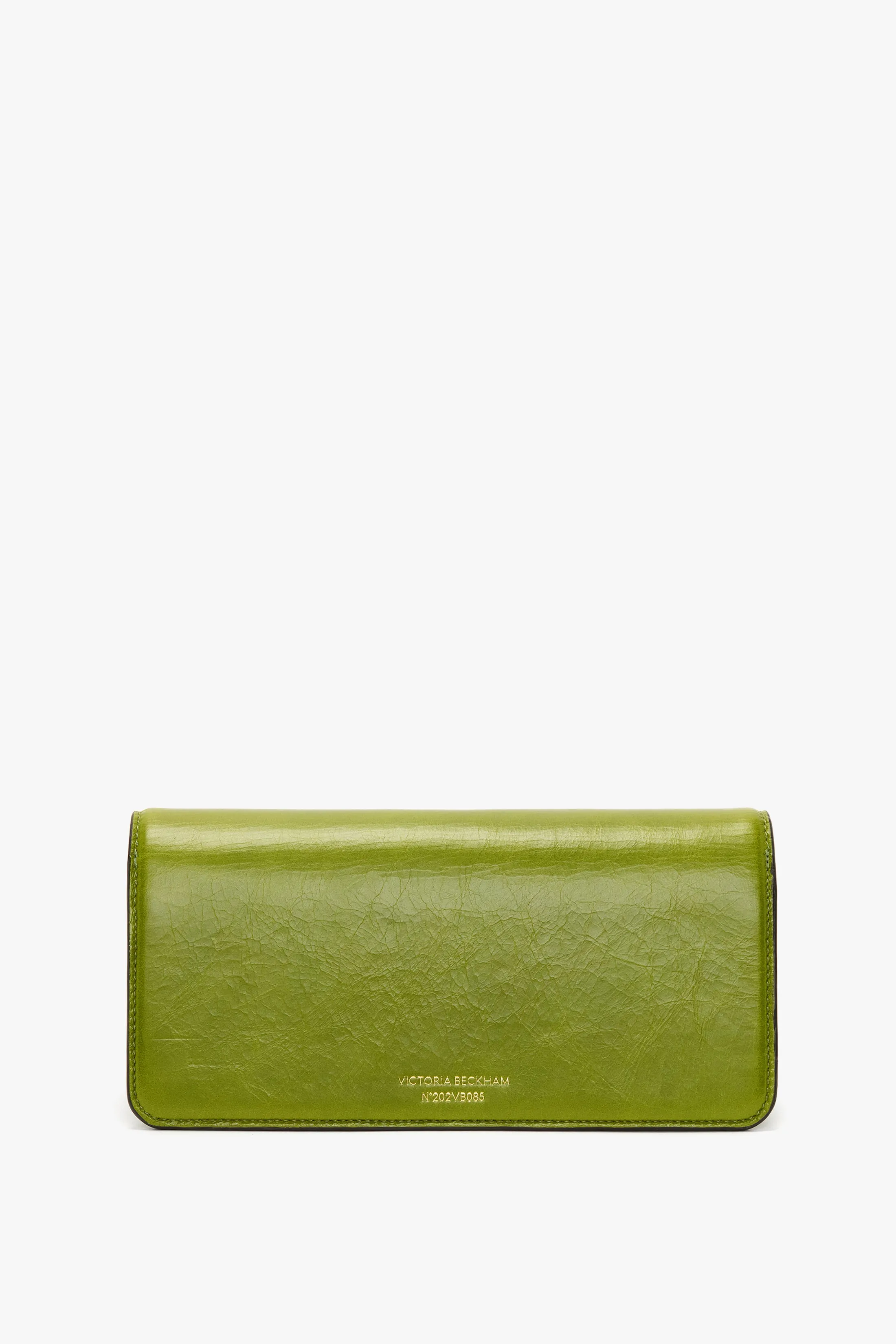 202 Clutch Bag In Green Distressed Leather sold by Victoria Beckham product image thumbnail 4