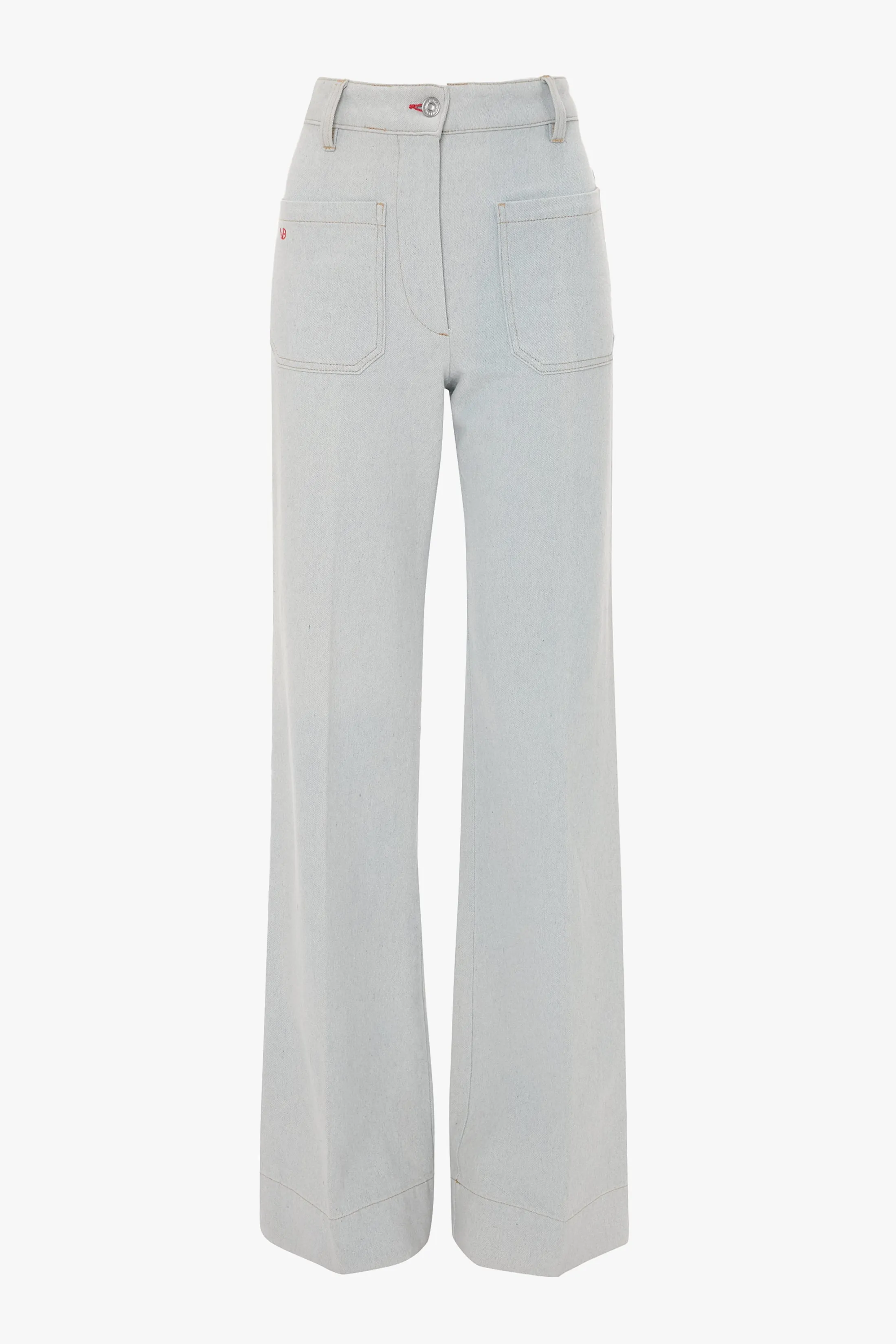 Alina High Waisted Jean In Light Azul sold by Victoria Beckham product image thumbnail 5