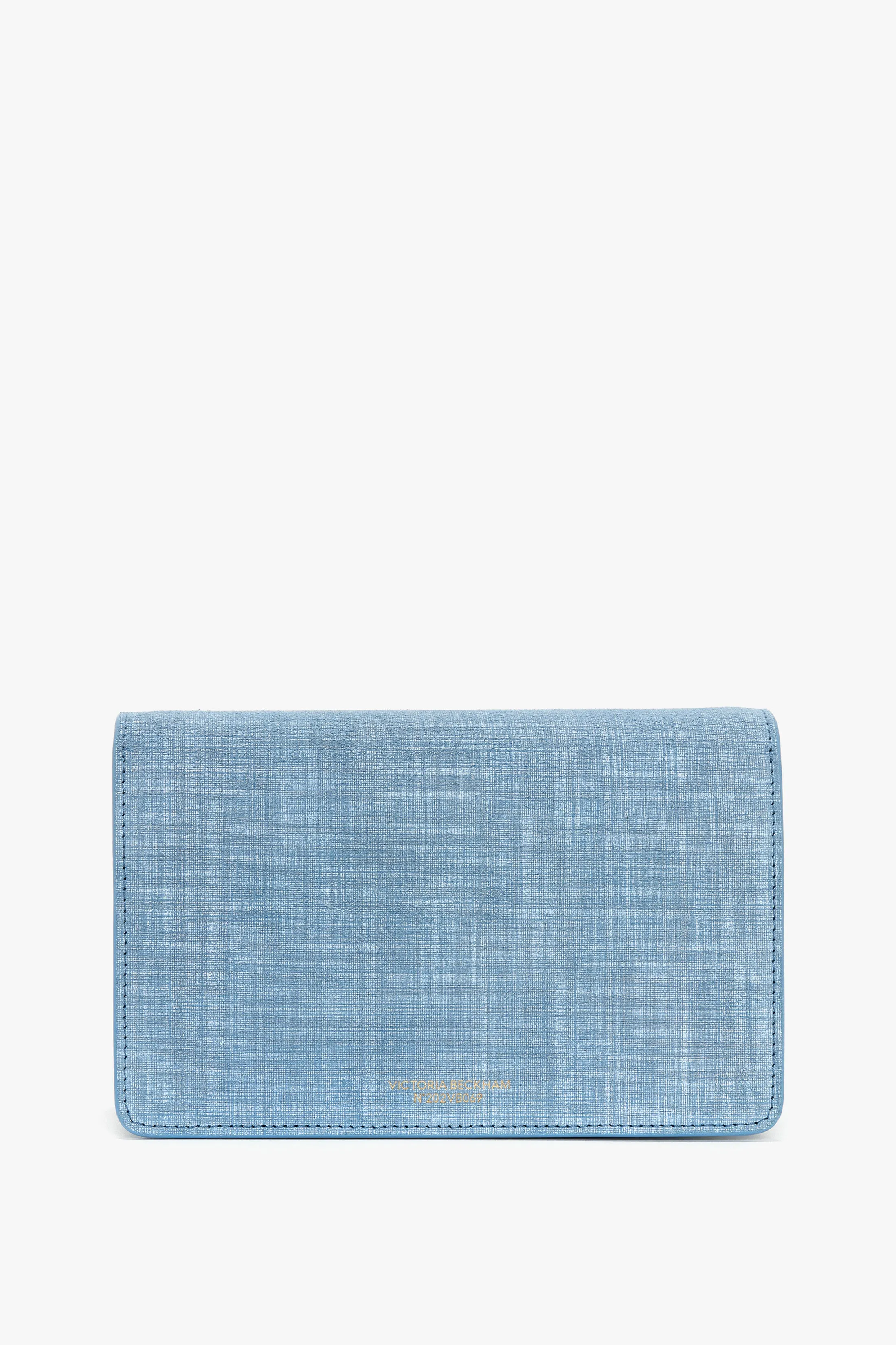 Mini Dorian Bag In Light Blue Chambray Effect Suede sold by Victoria Beckham product image thumbnail 4