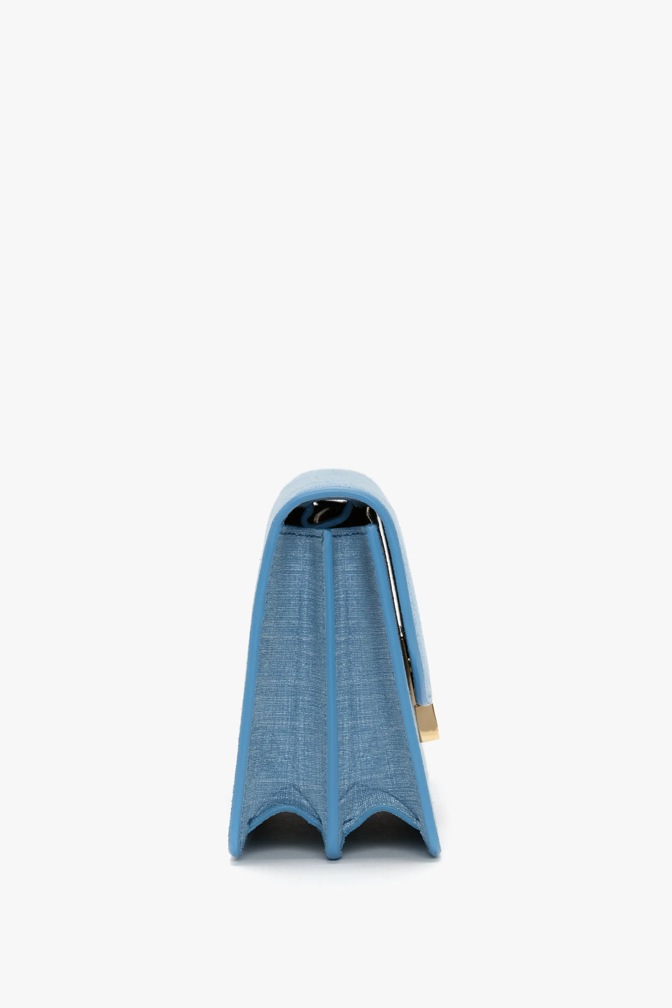 Mini Dorian Bag In Light Blue Chambray Effect Suede sold by Victoria Beckham product image thumbnail 3