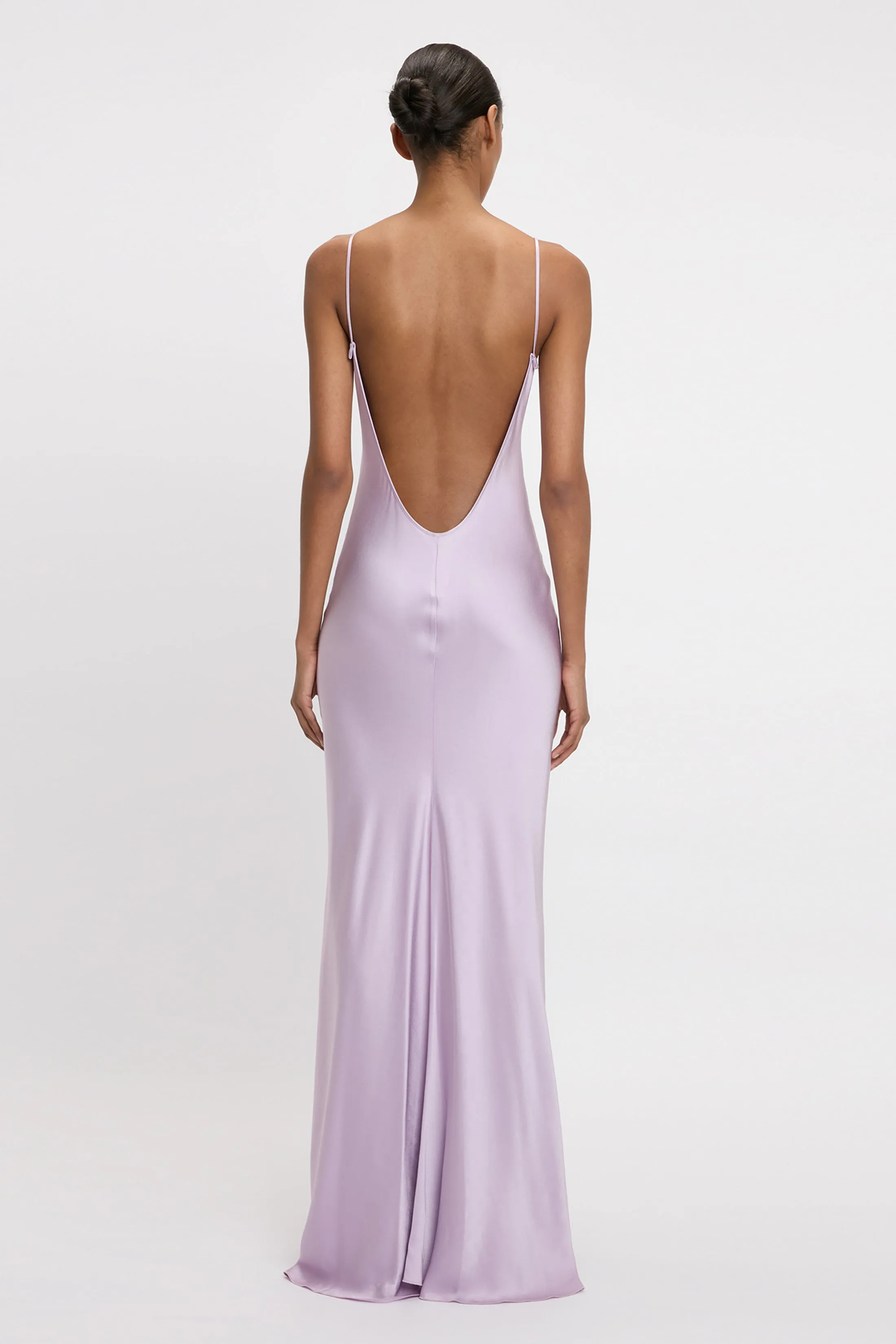 Cami Floor-Length Dress In Petunia sold by Victoria Beckham product image thumbnail 3
