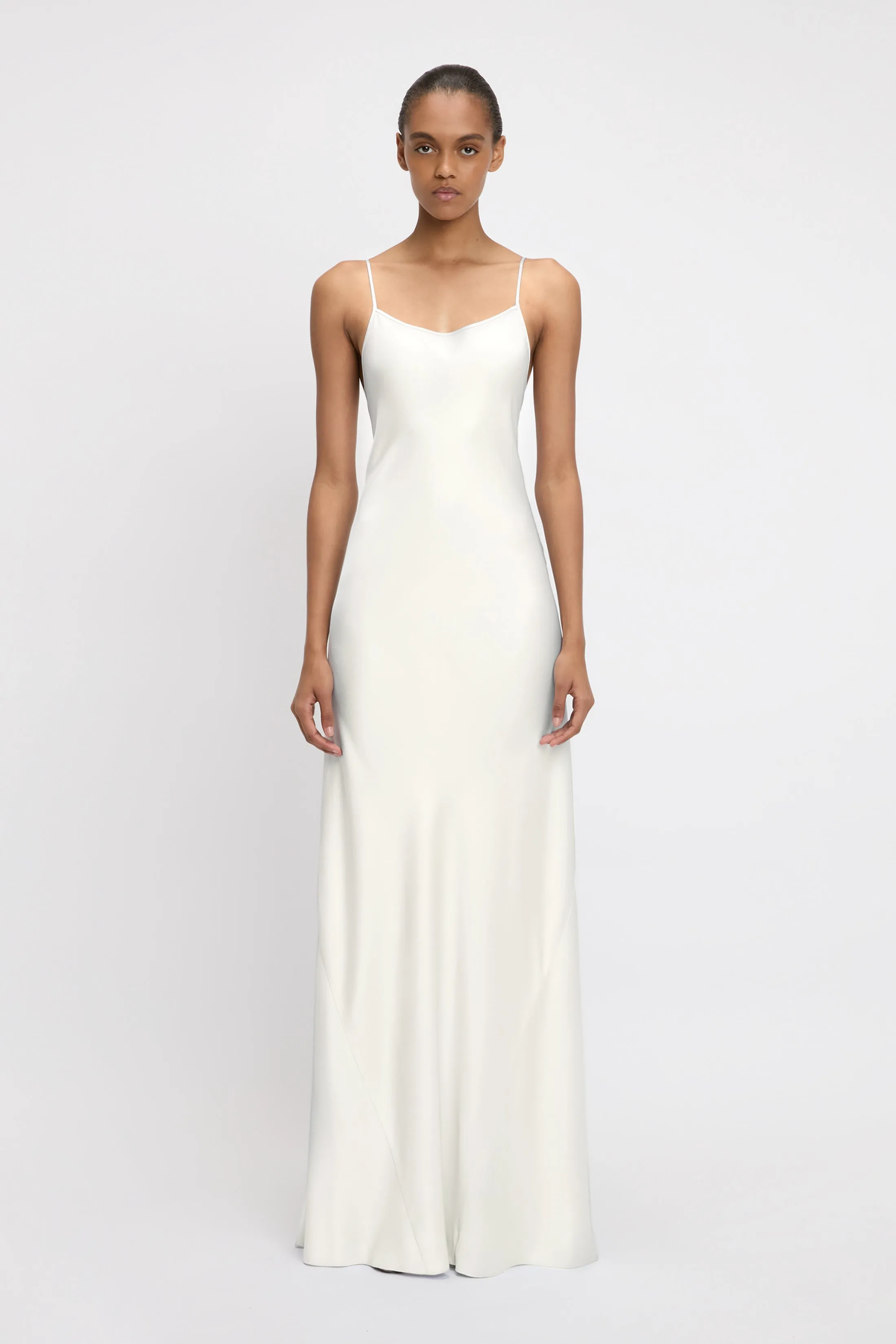 Cami Floor-Length Dress In Ivory sold by Victoria Beckham