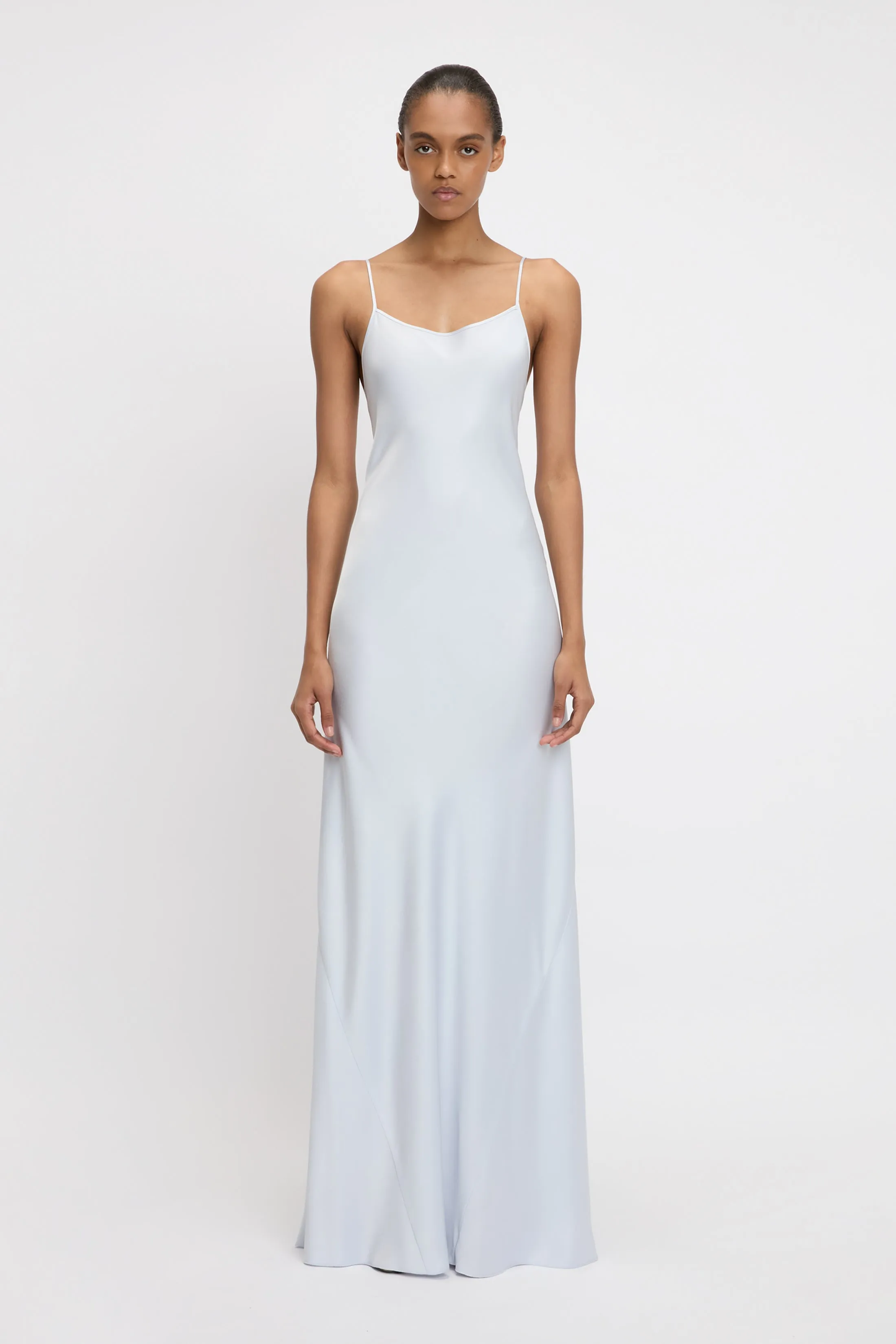Cami Floor-Length Dress In Ice sold by Victoria Beckham