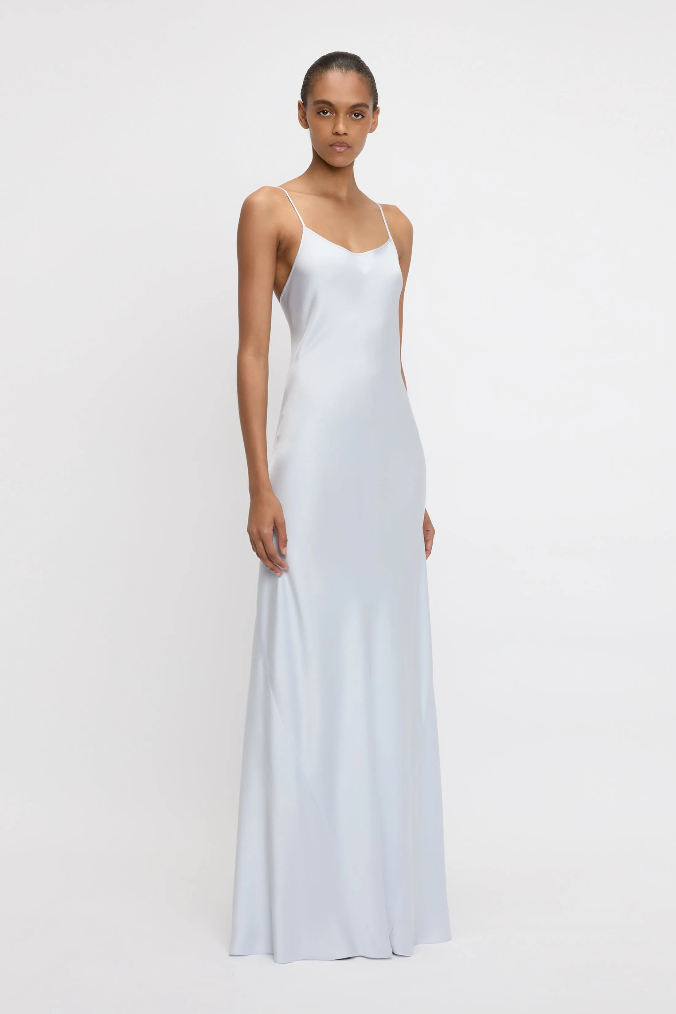 Cami Floor-Length Dress In Ice sold by Victoria Beckham product image thumbnail 2