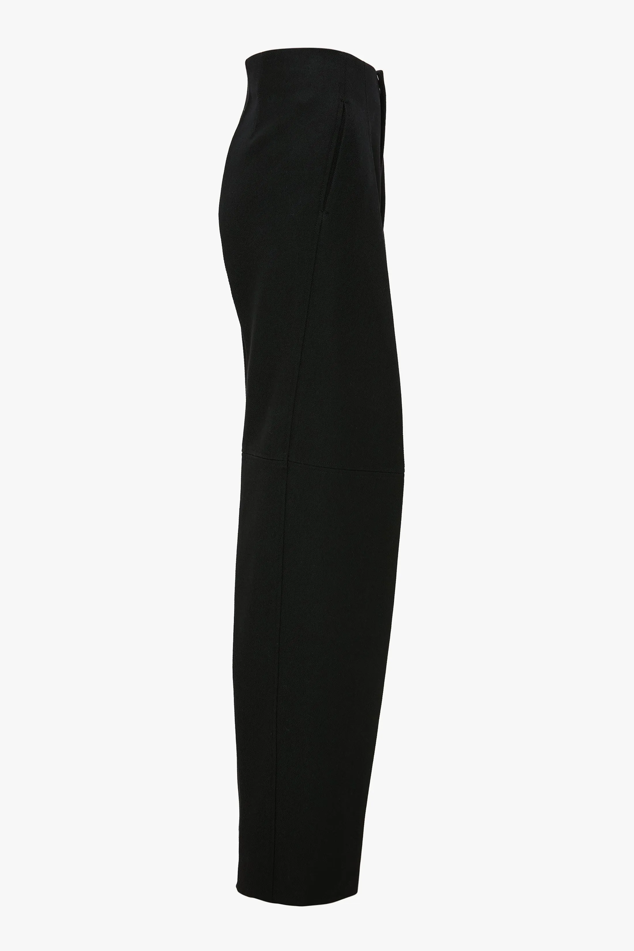 Sculptural Leg Trouser In Black sold by Victoria Beckham product image thumbnail 3
