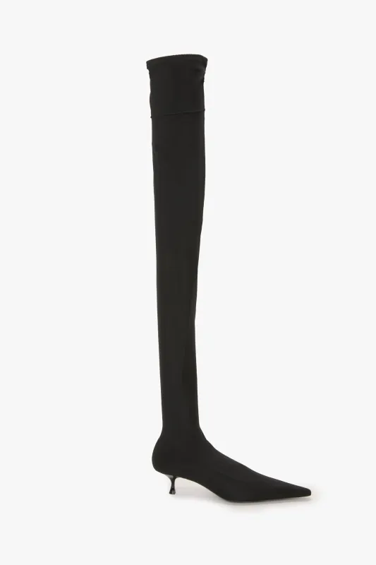 Sloan Jersey Boot In Black sold by Victoria Beckham