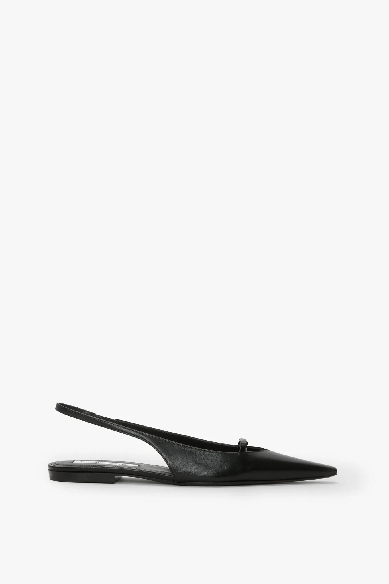 Sloan Slingback In Black Smooth Leather sold by Victoria Beckham