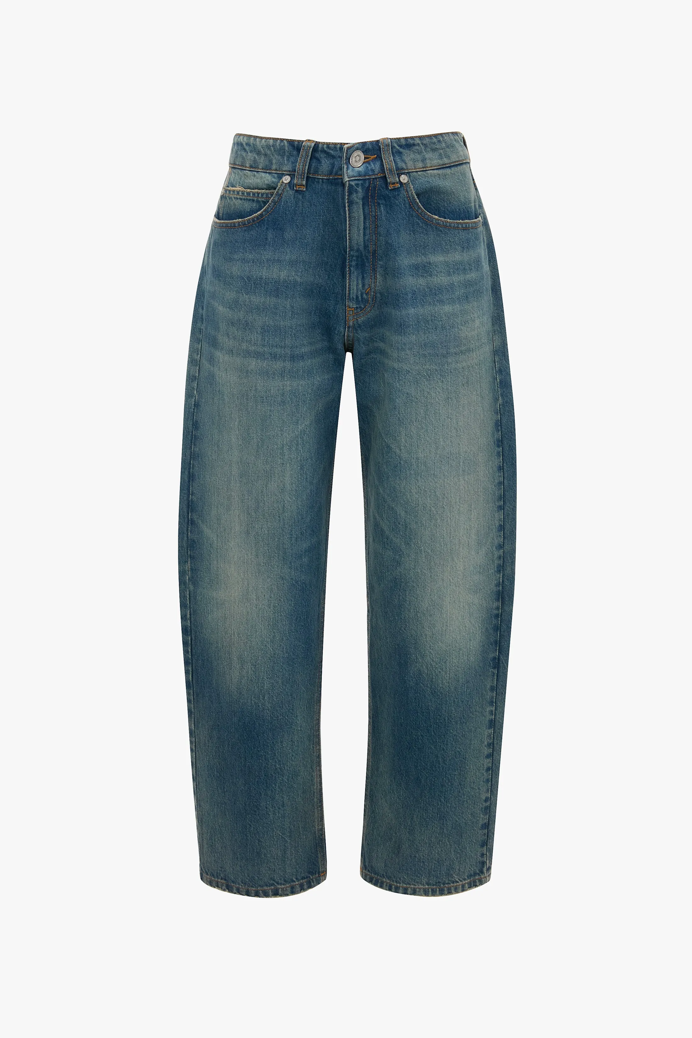 Bernie Relaxed Jean In Washed Blue sold by Victoria Beckham product image thumbnail 4