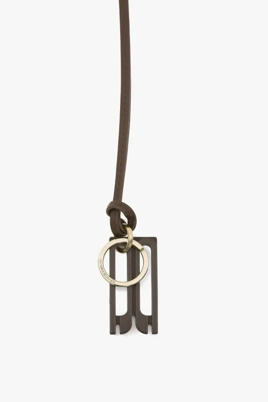 Dorian Keyring In Khaki sold by Victoria Beckham