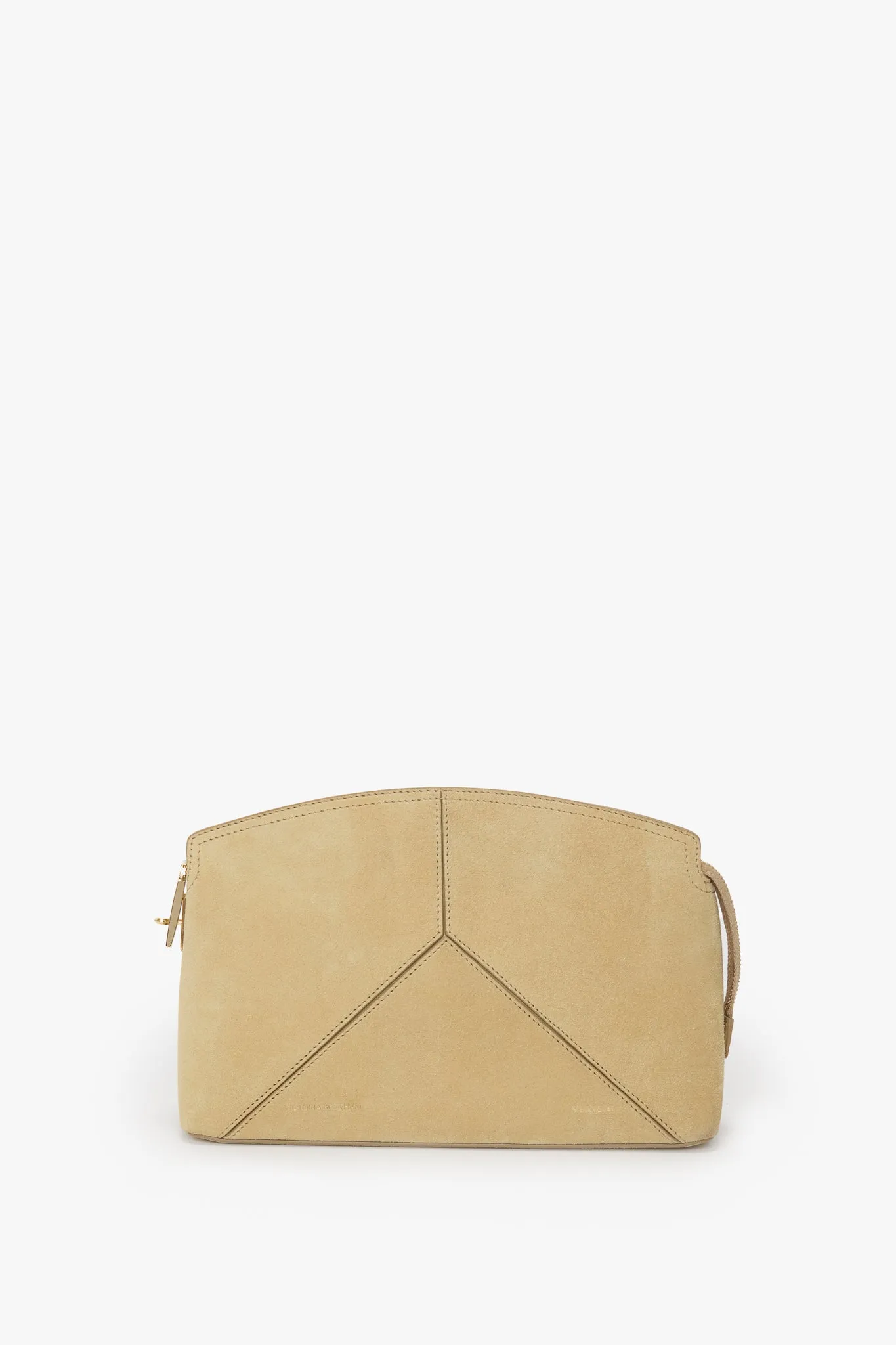 Victoria Clutch Bag In Sand Suede sold by Victoria Beckham