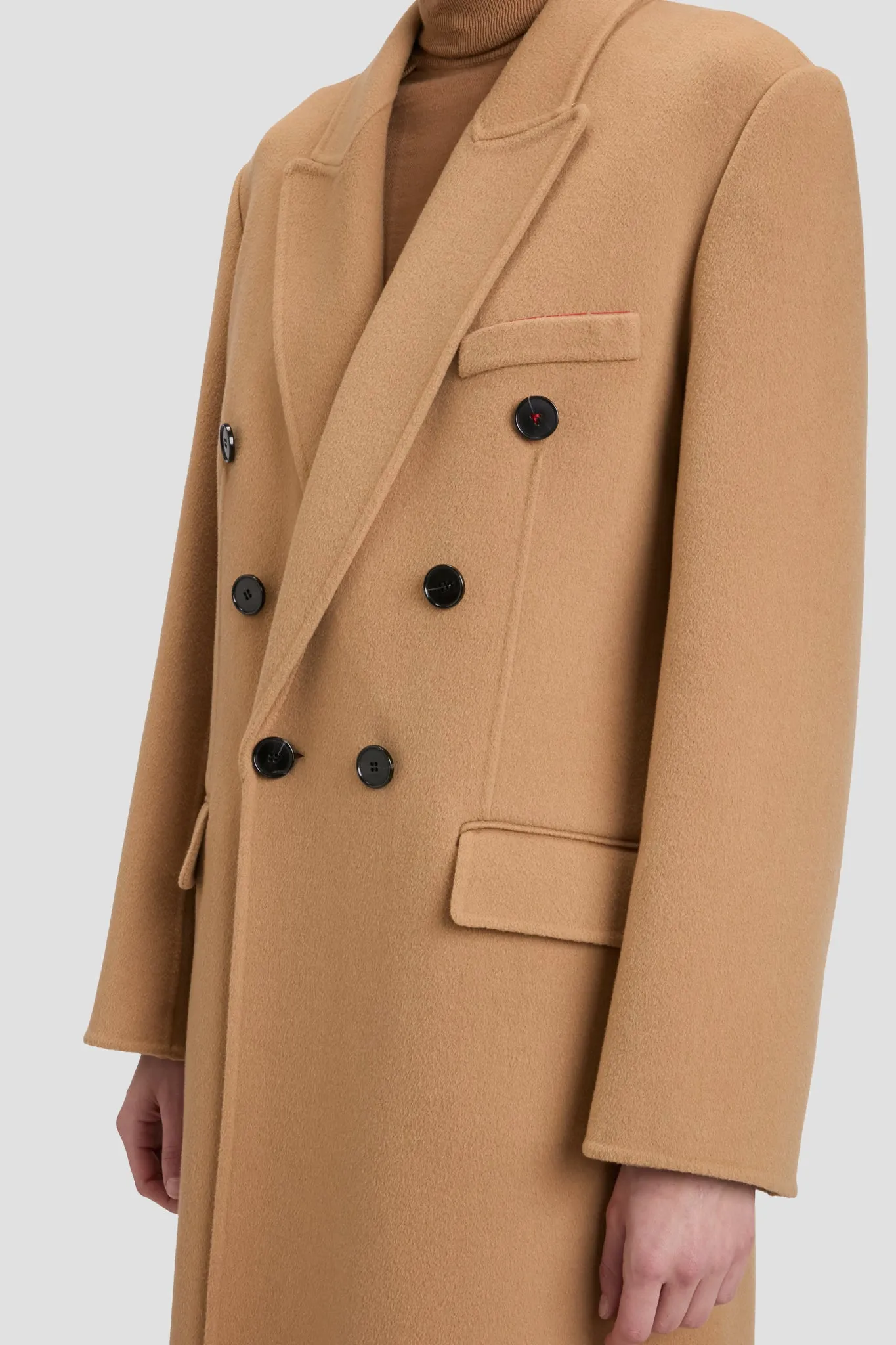Overcoat In Camel sold by Victoria Beckham product image thumbnail 5