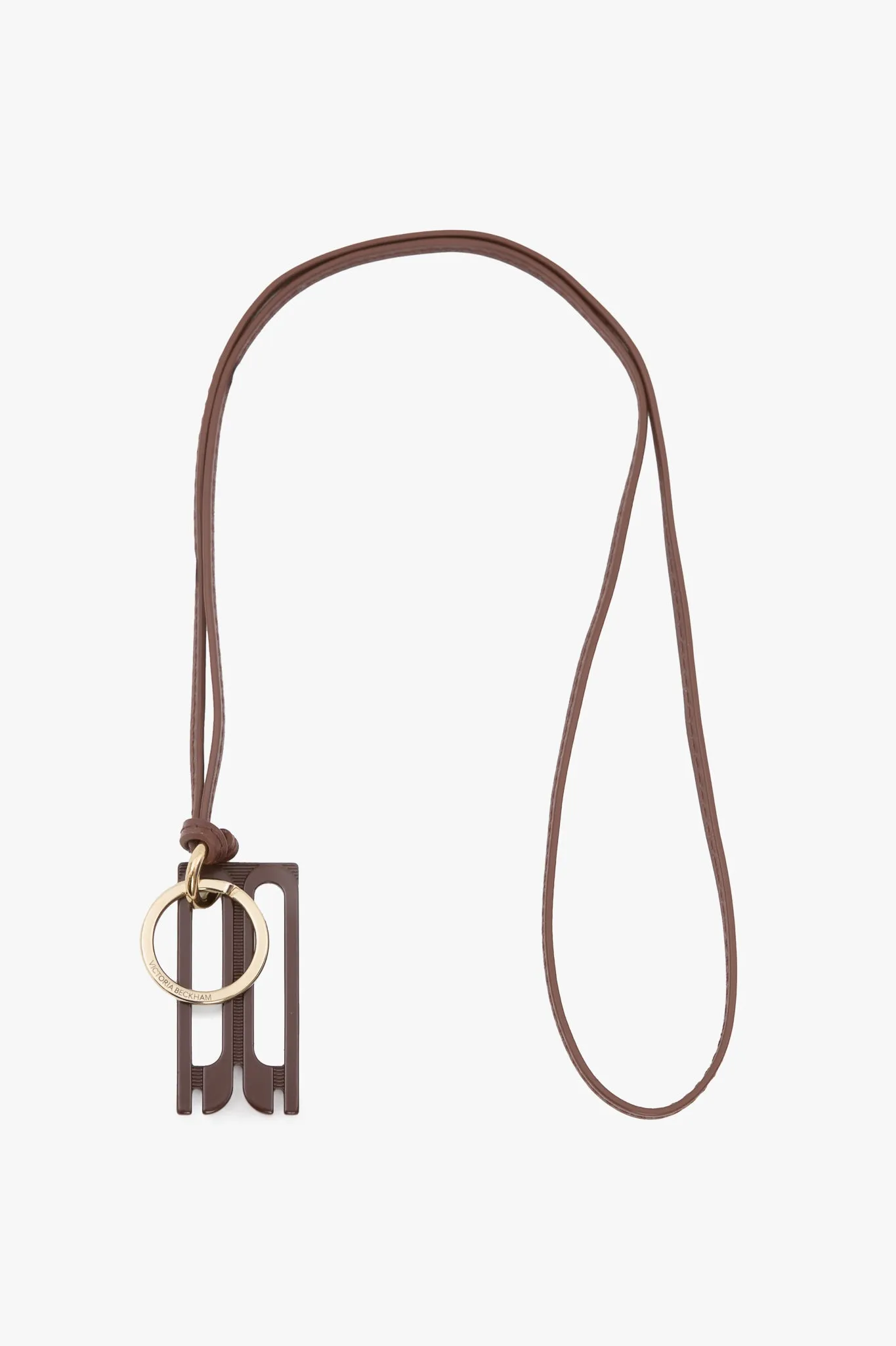 Dorian Keyring In Dark Brown sold by Victoria Beckham product image thumbnail 2