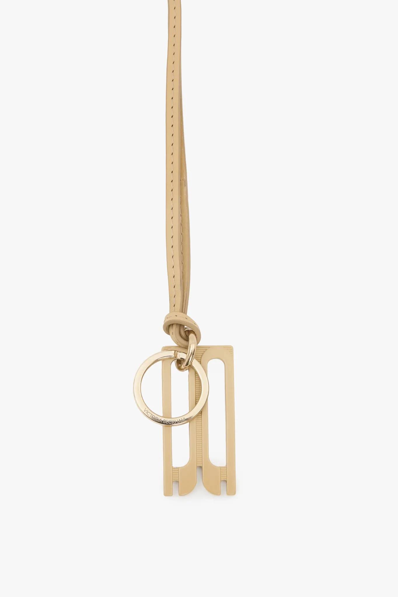 Dorian Keyring In Sand sold by Victoria Beckham