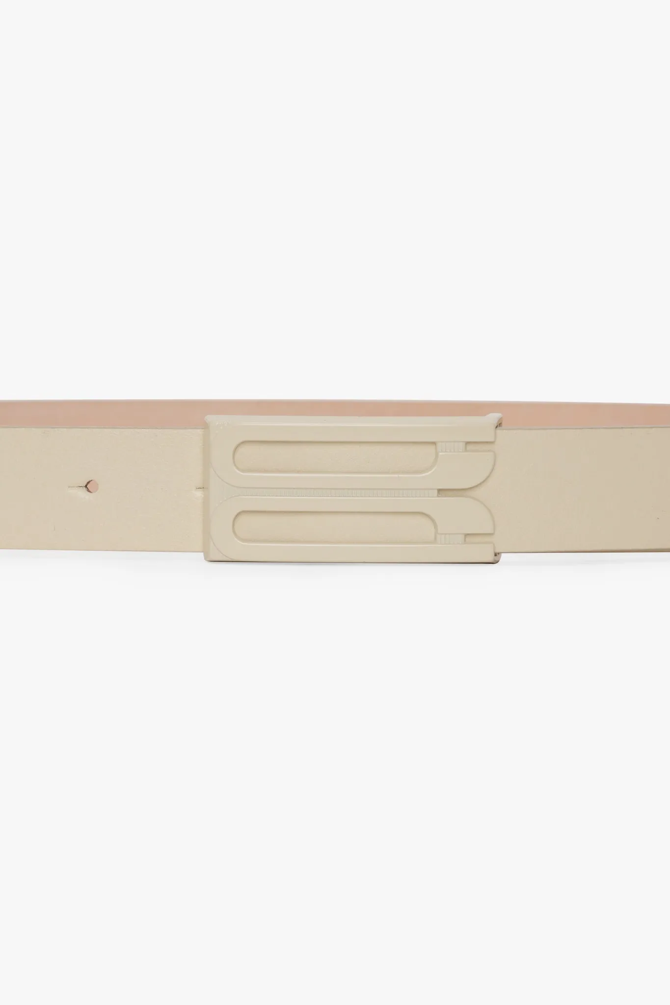 Tonal Dorian Belt In Ivory Smooth Leather sold by Victoria Beckham product image thumbnail 3