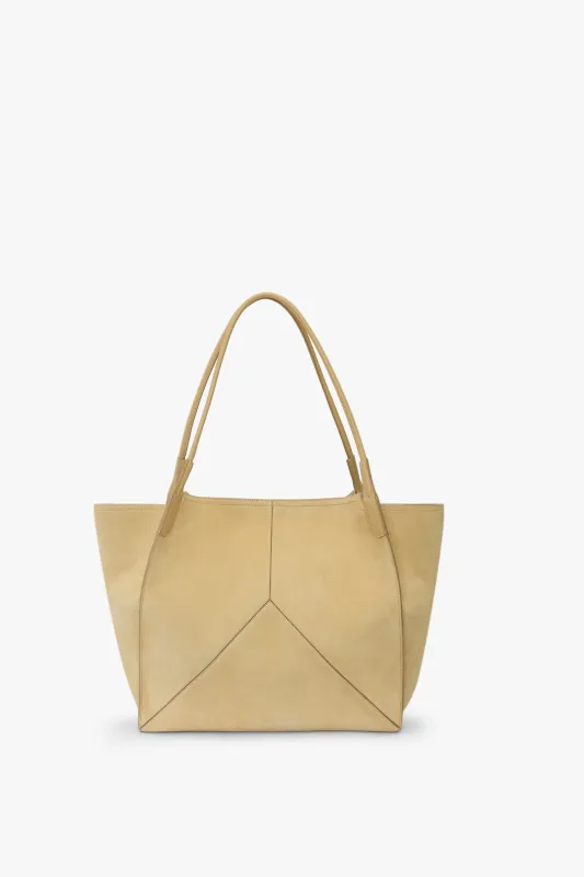 Victoria Tote In Sand Suede sold by Victoria Beckham