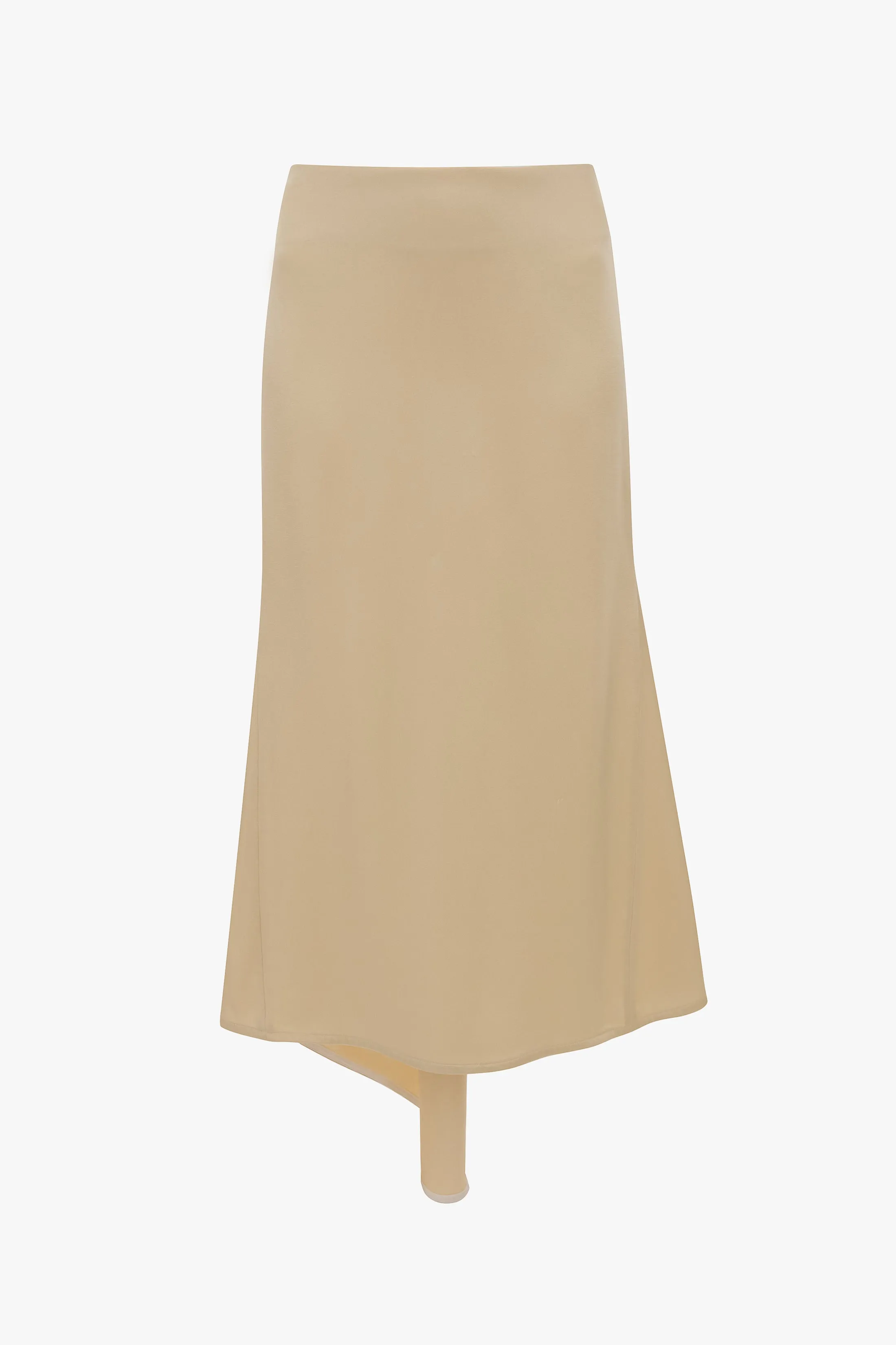 Kick Detail Skirt In Macadamia sold by Victoria Beckham product image thumbnail 5