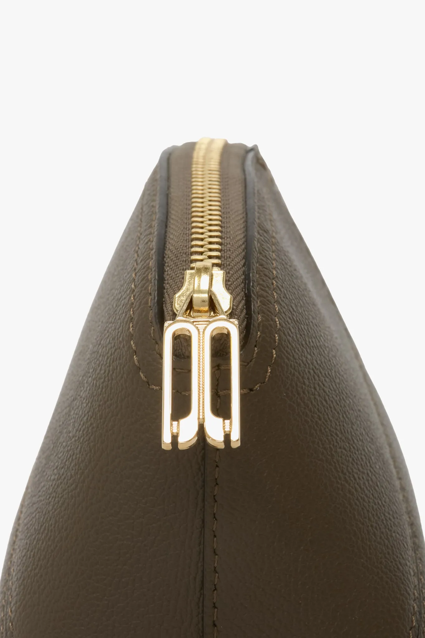 Victoria Mini Travel Pouch In Khaki Leather sold by Victoria Beckham product image thumbnail 3