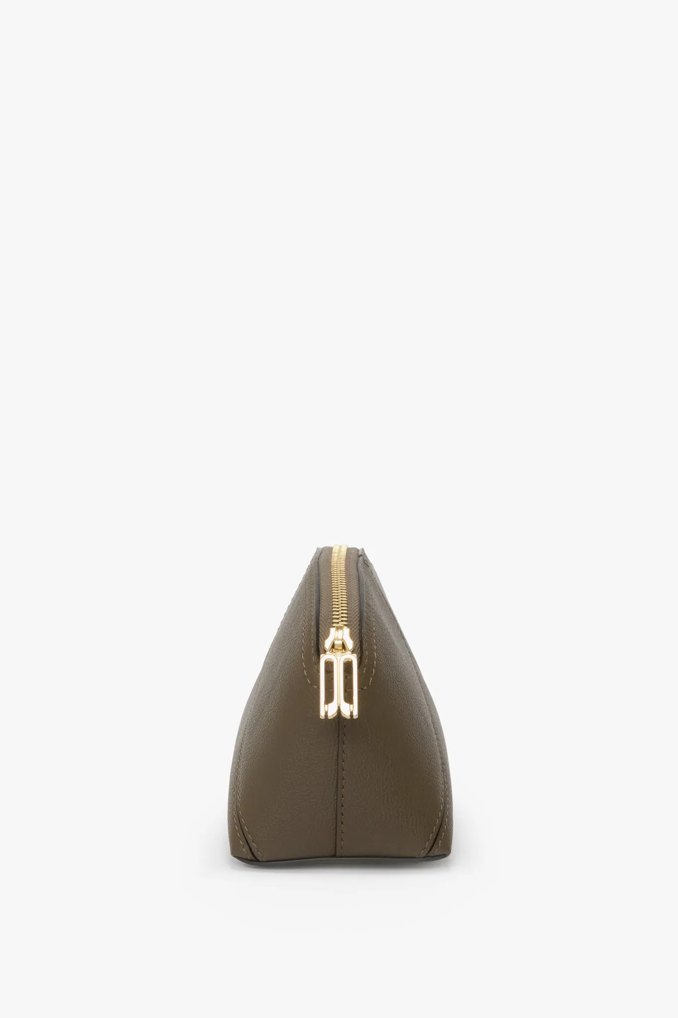 Victoria Mini Travel Pouch In Khaki Leather sold by Victoria Beckham product image thumbnail 4