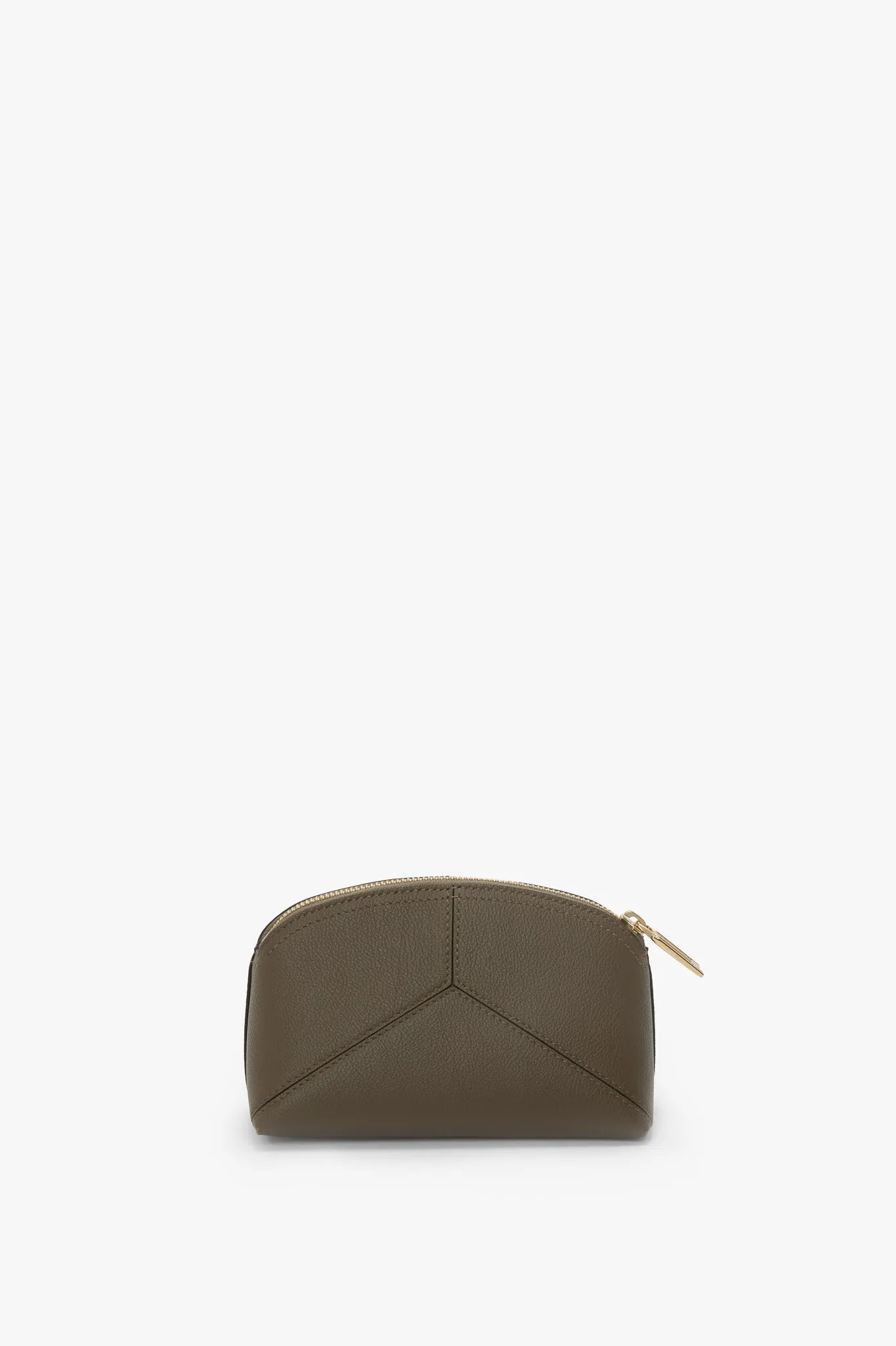 Victoria Mini Travel Pouch In Khaki Leather sold by Victoria Beckham product image thumbnail 5