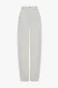 High Waisted Cinched Jean In Washed White sold by Victoria Beckham