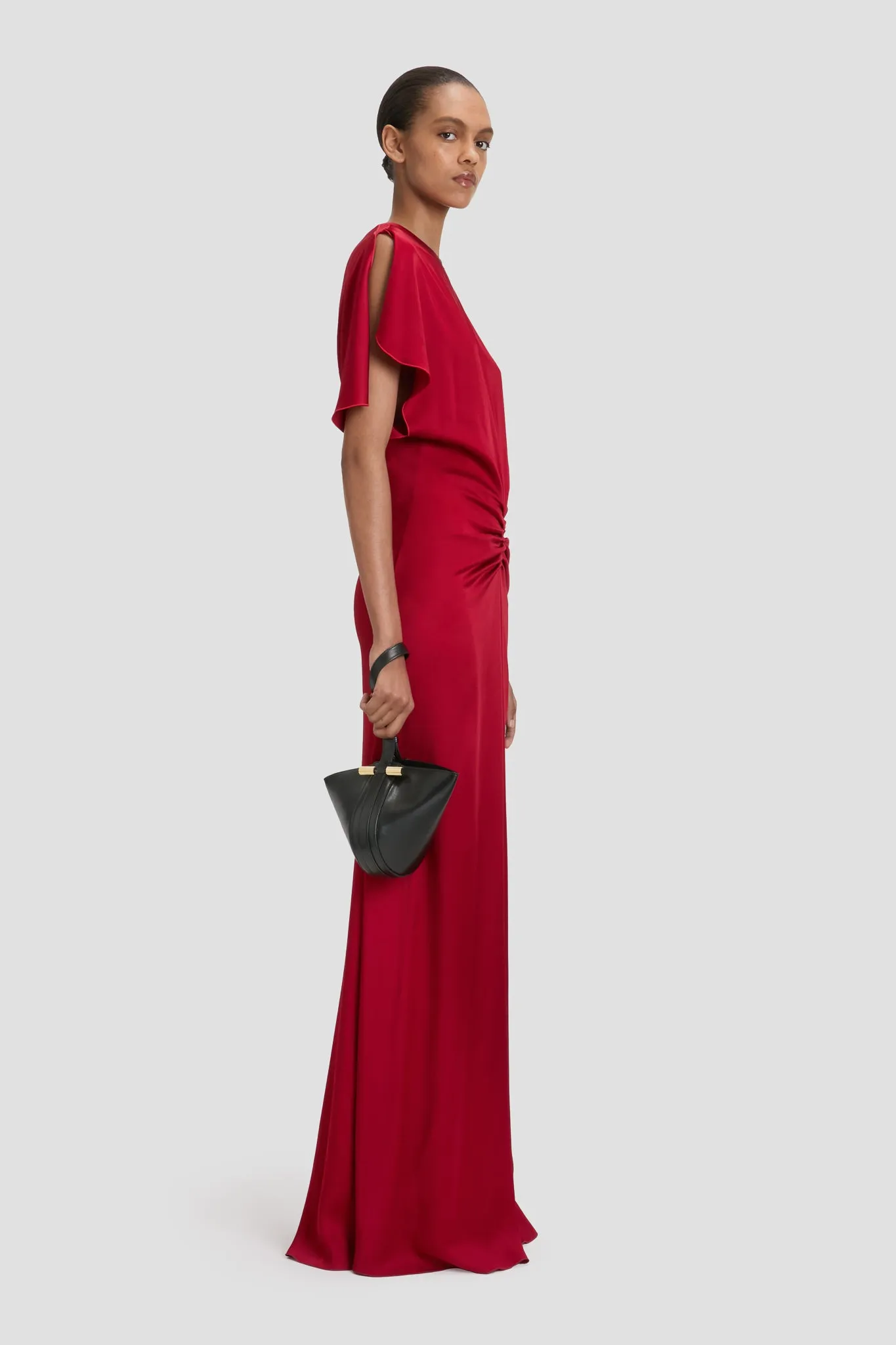 Dia Pouch Mini In Black Leather sold by Victoria Beckham product image thumbnail 2