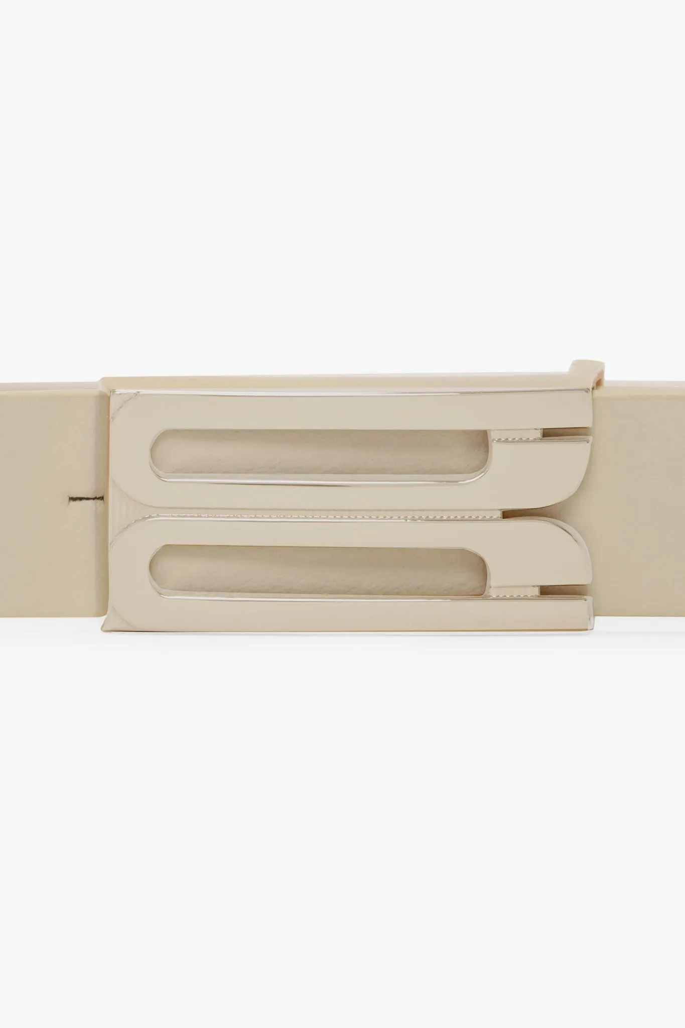 Tonal Micro Dorian Belt In Ivory Smooth Leather sold by Victoria Beckham product image thumbnail 3