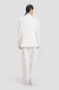 Classic Tailored Jacket In Ivory sold by Victoria Beckham