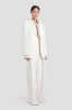 Classic Tailored Jacket In Ivory sold by Victoria Beckham