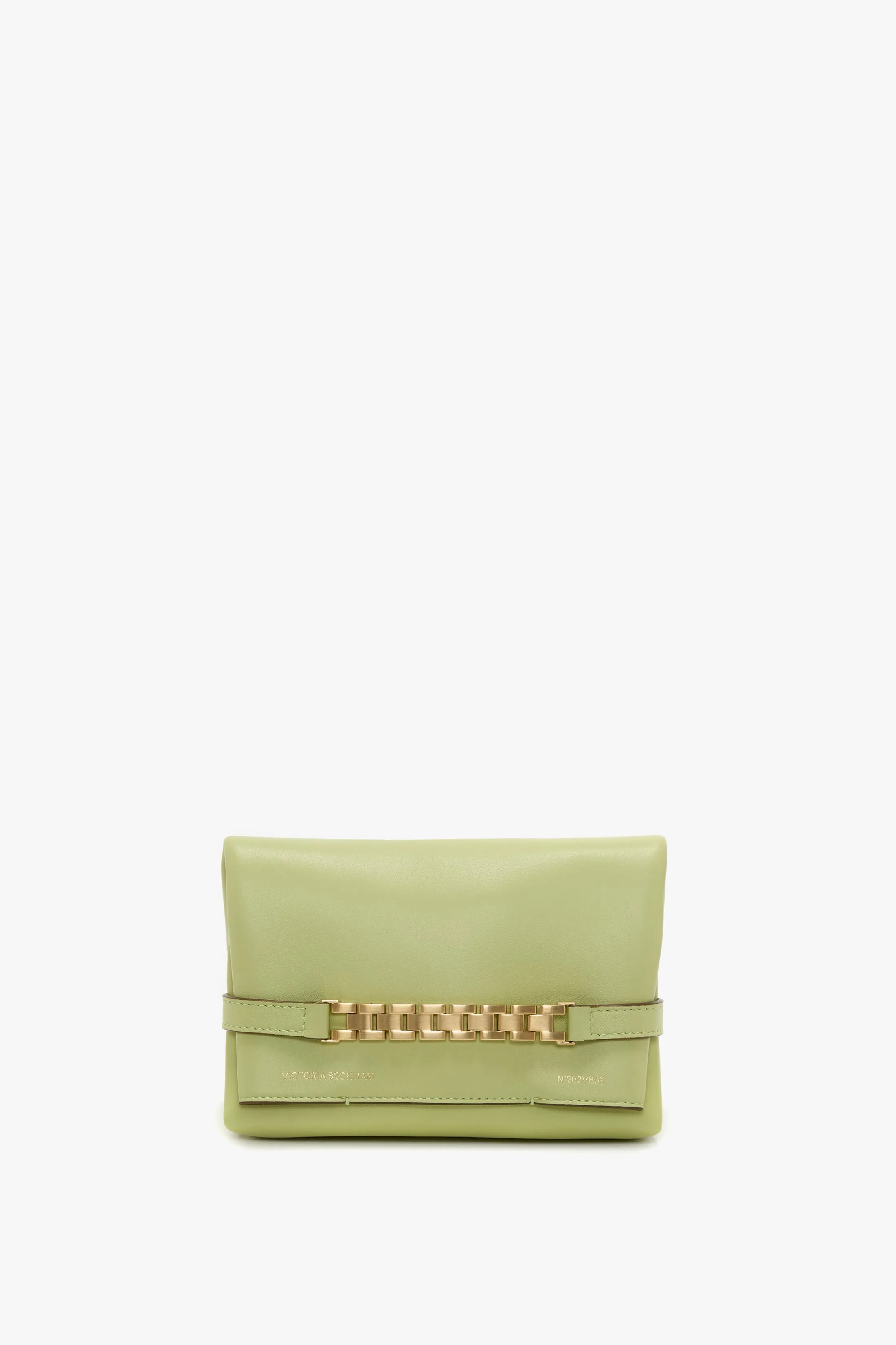Mini Chain Pouch Bag With Long Strap In Avocado Leather sold by Victoria Beckham product image thumbnail 2