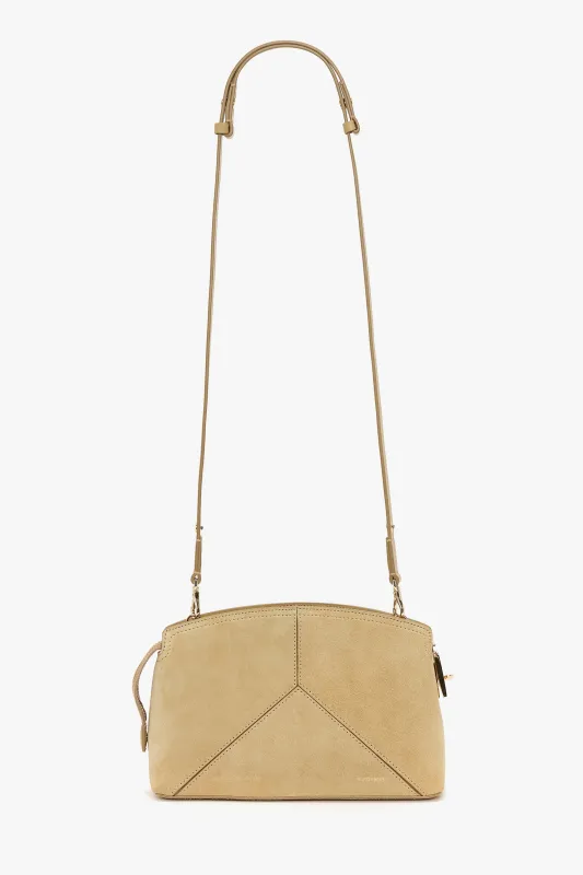 Victoria Crossbody Bag In Sand Suede sold by Victoria Beckham