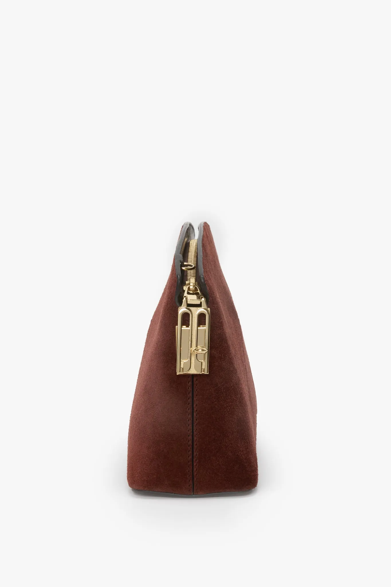 Victoria Crossbody Bag In Dark Brown Suede sold by Victoria Beckham product image thumbnail 5