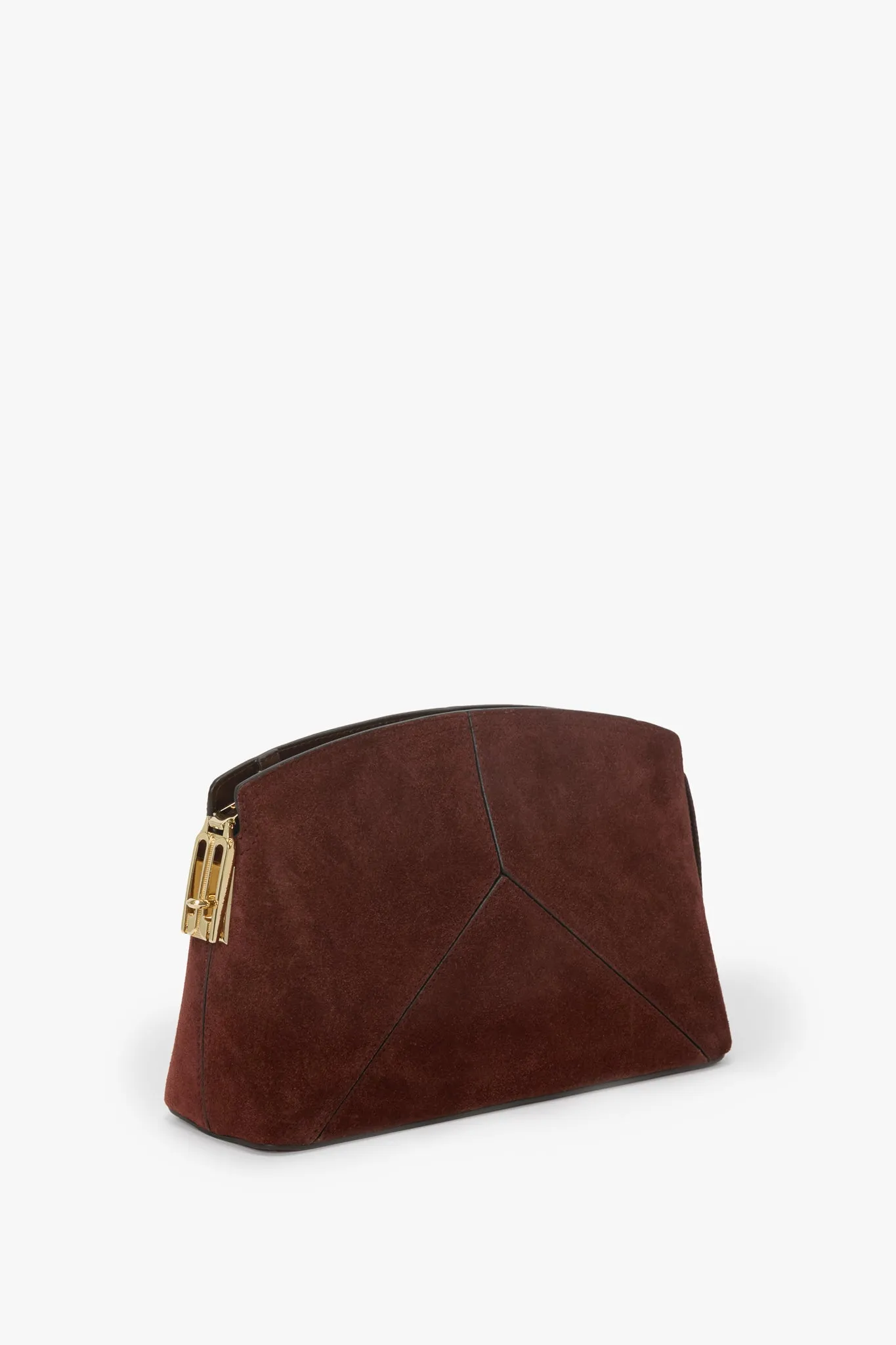 Victoria Crossbody Bag In Dark Brown Suede sold by Victoria Beckham product image thumbnail 4
