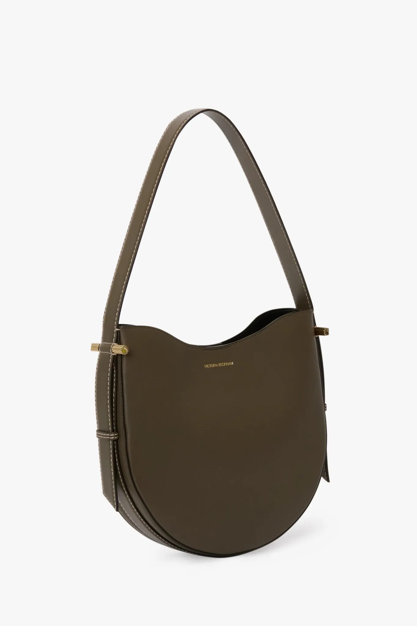 Medium Dia Hobo Bag In Dark Khaki Leather sold by Victoria Beckham product image thumbnail 3