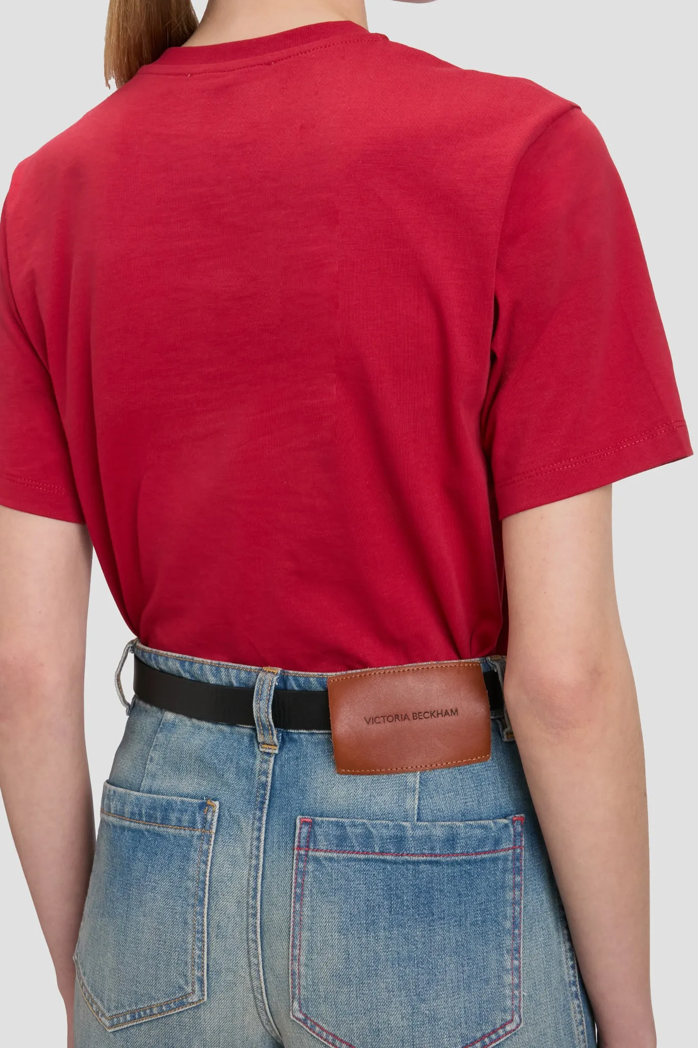 Victoria Tee In Rose sold by Victoria Beckham product image thumbnail 4