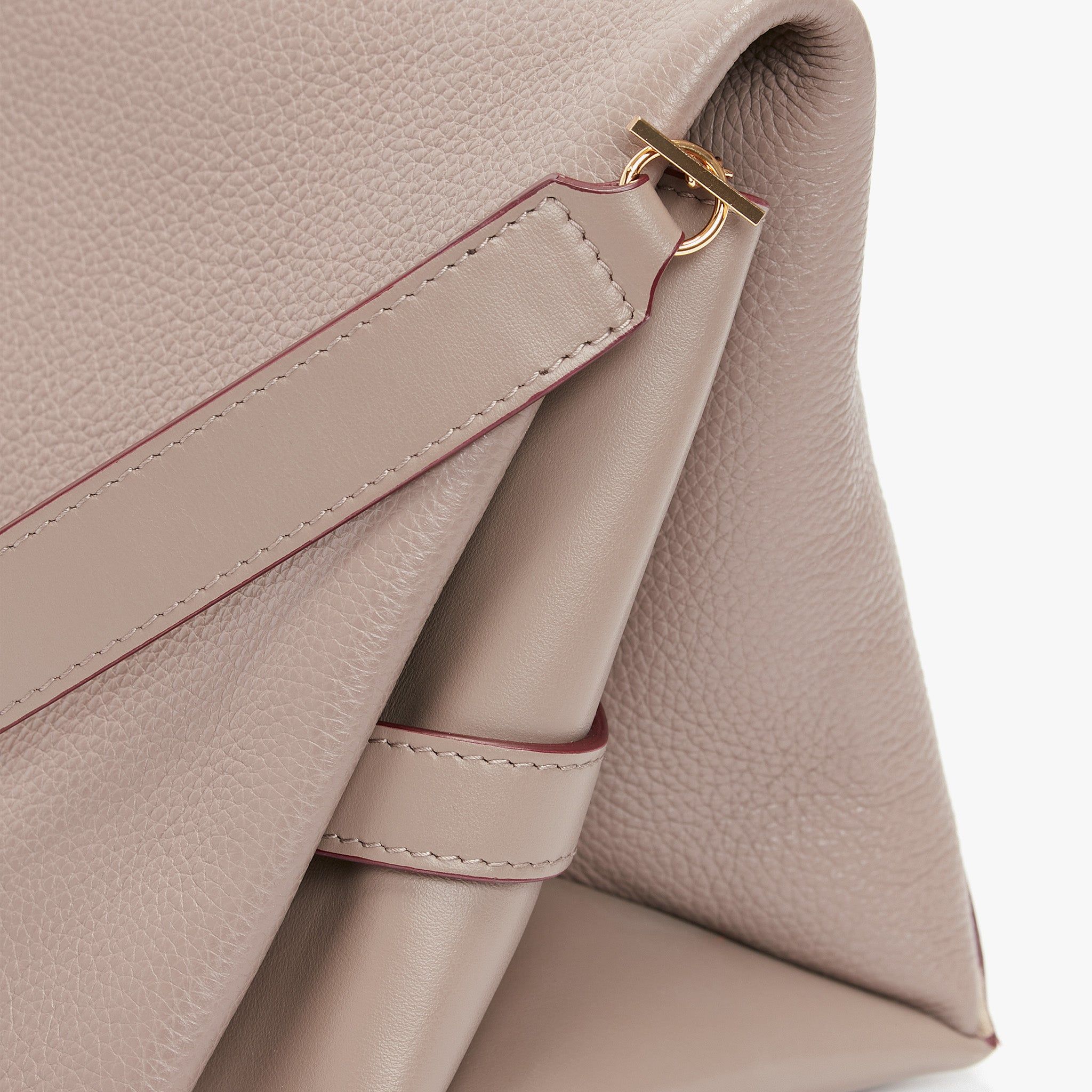 Chain Pouch With Strap In Taupe Grained Calf sold by Victoria Beckham product image thumbnail 6