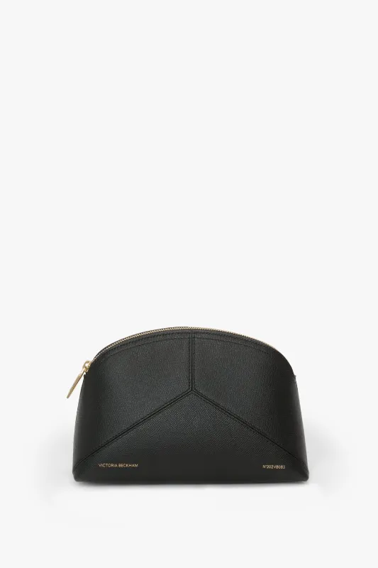 Victoria Large Travel Pouch In Black Leather sold by Victoria Beckham