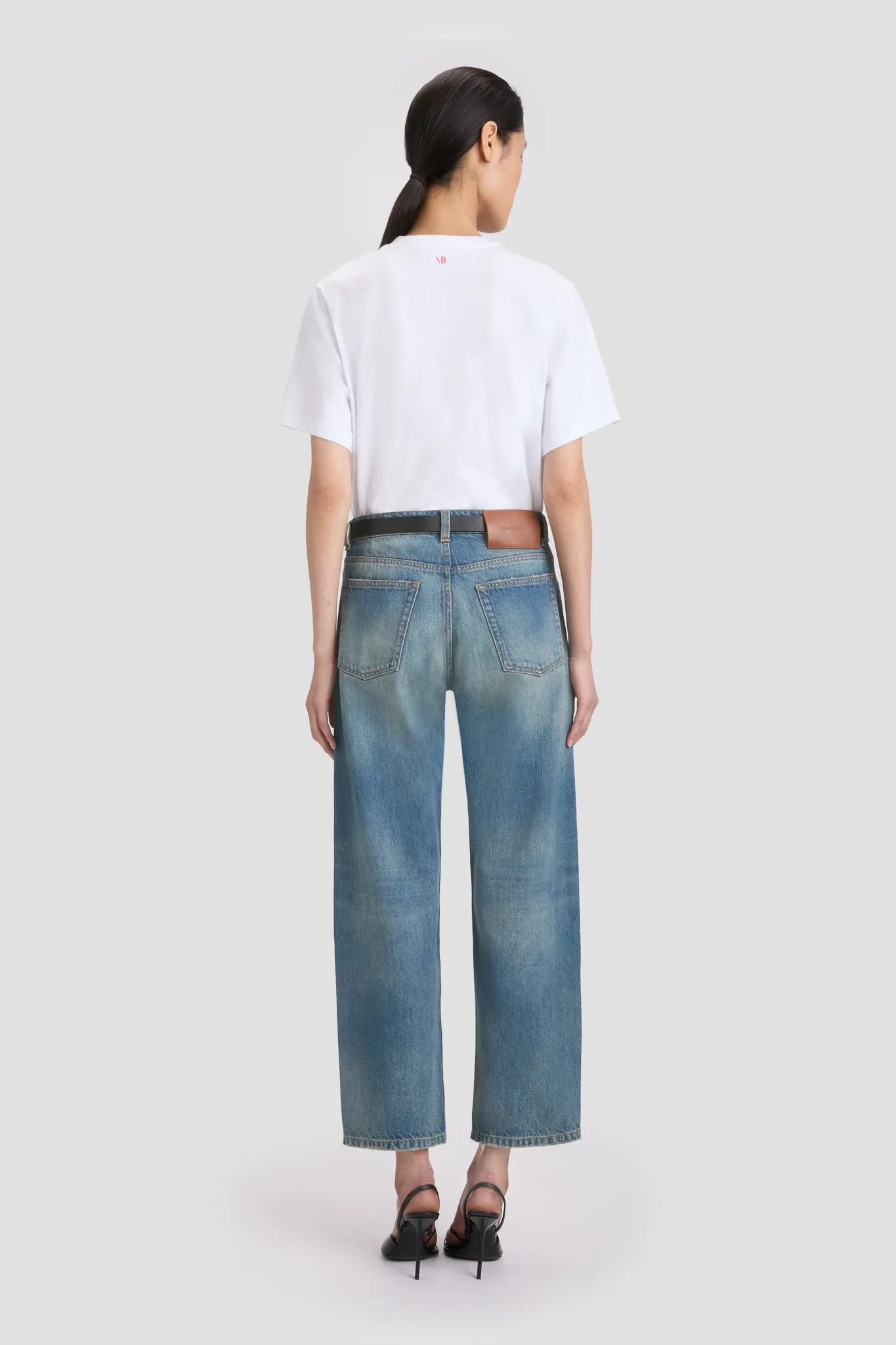 Slogan Tee In White Chic No? sold by Victoria Beckham product image thumbnail 4