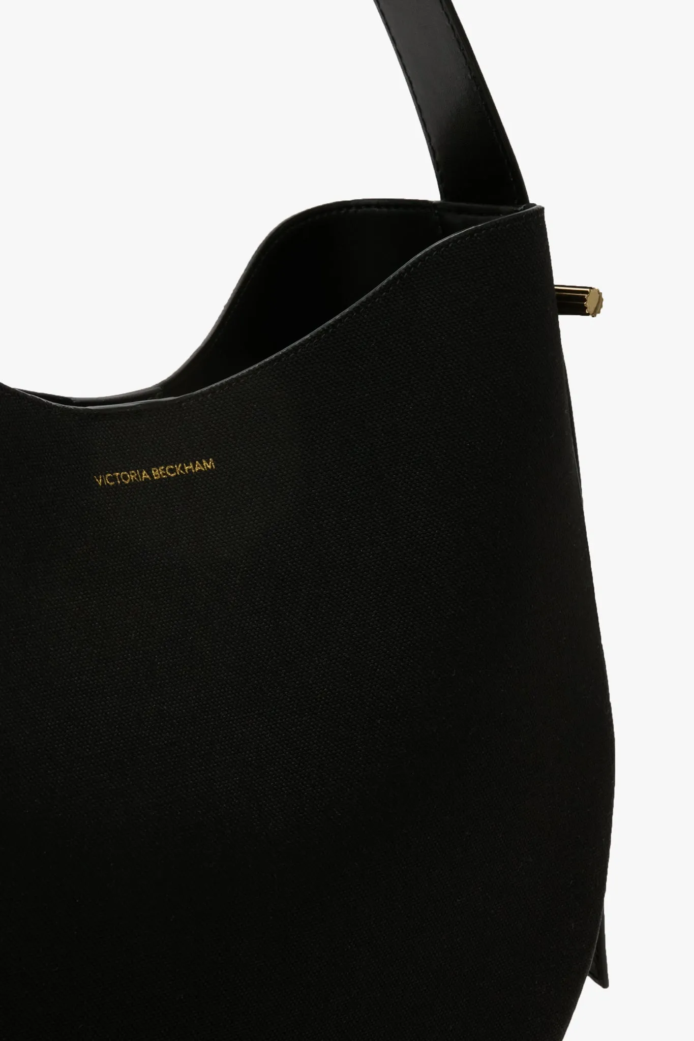 Dia Hobo Bag In Black Canvas sold by Victoria Beckham product image thumbnail 4