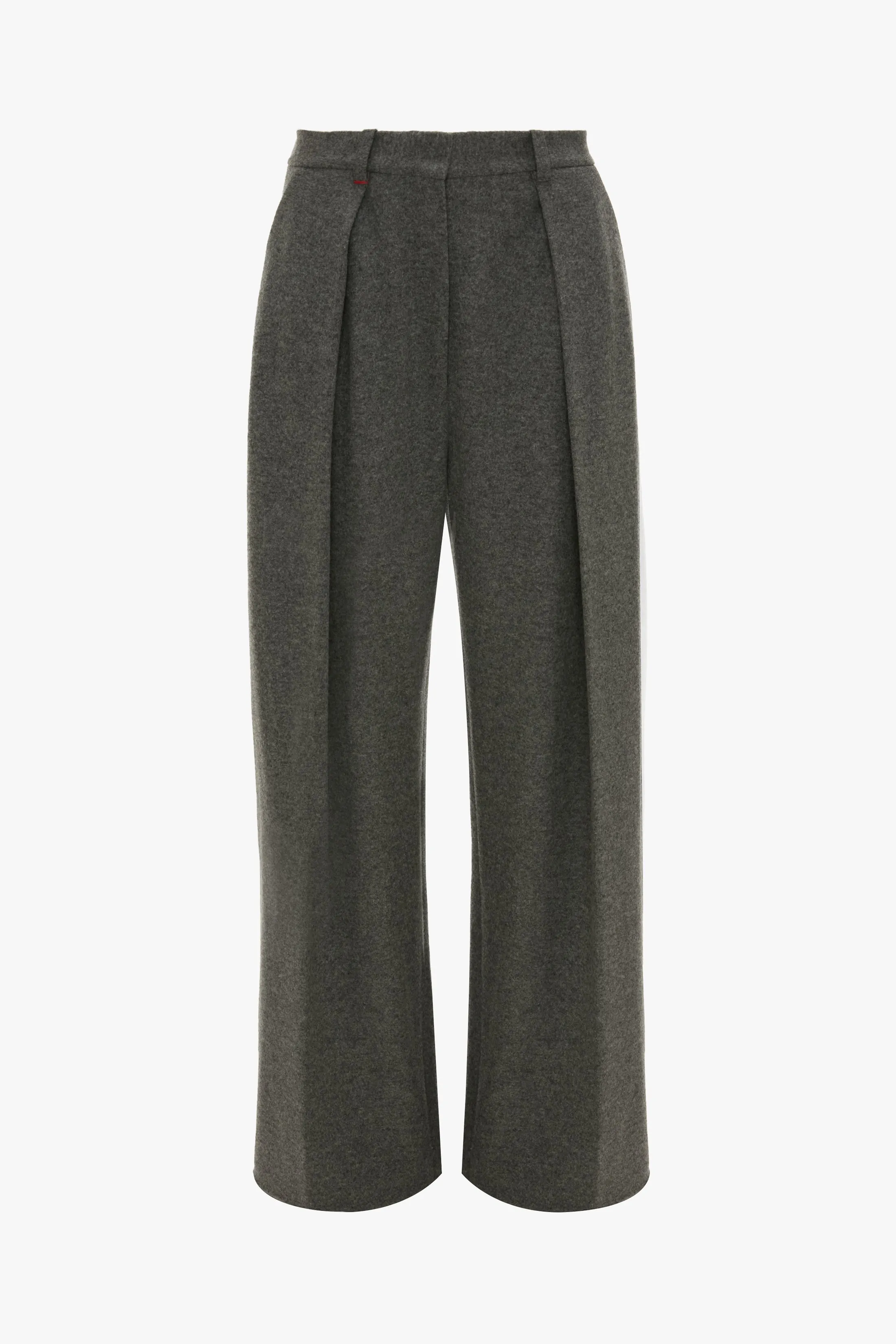 Wide Leg Trouser In Grey Melange sold by Victoria Beckham product image thumbnail 5