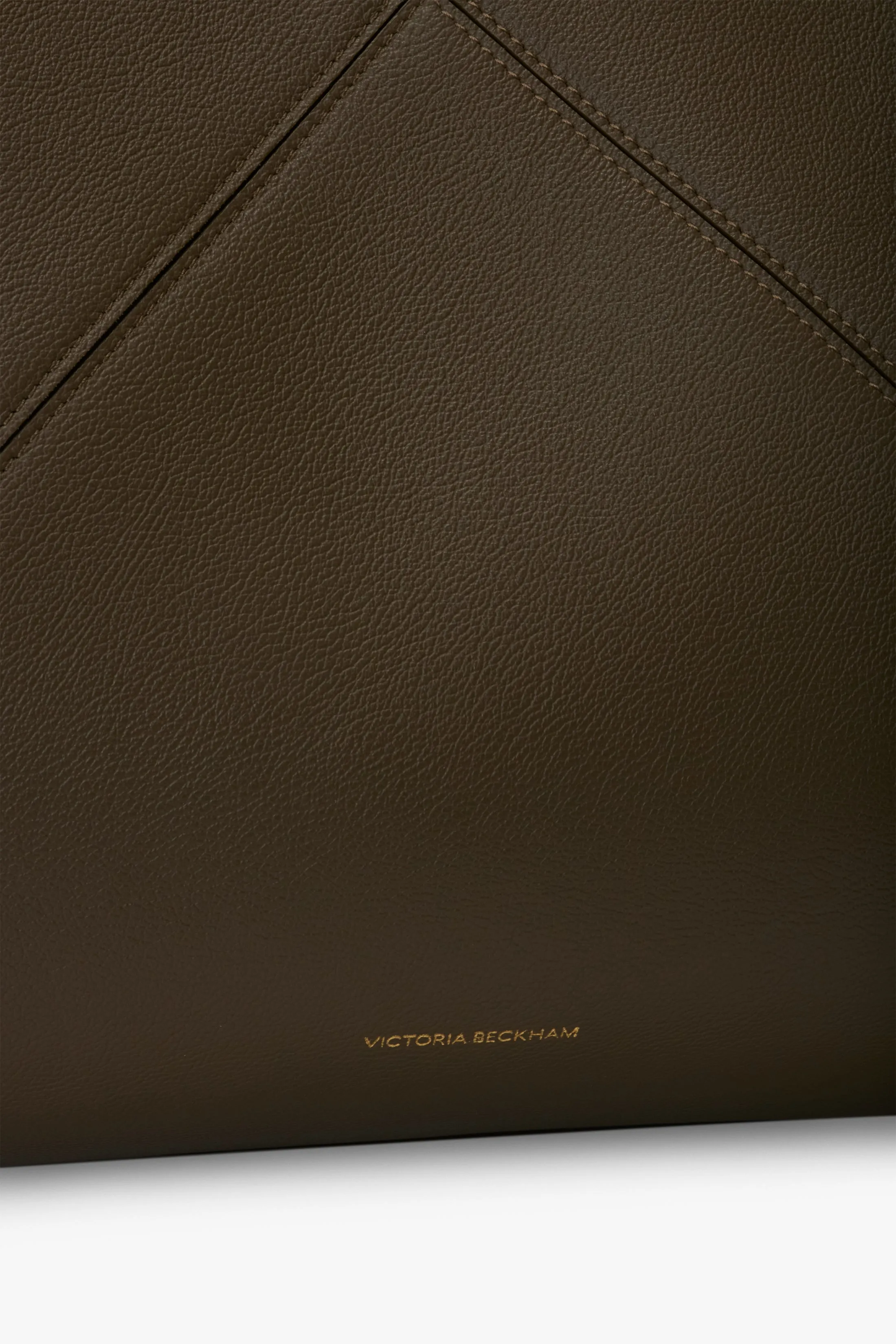 Victoria Travel Tote In Khaki Soft Grained Leather sold by Victoria Beckham product image thumbnail 5