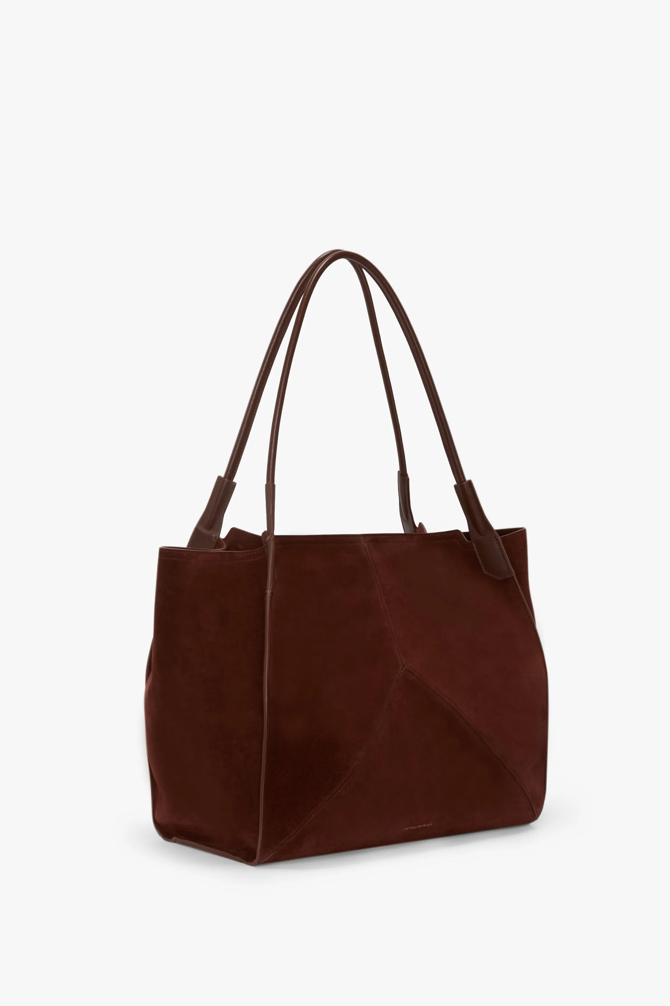 Large Victoria Tote In Dark Brown Suede sold by Victoria Beckham product image thumbnail 2