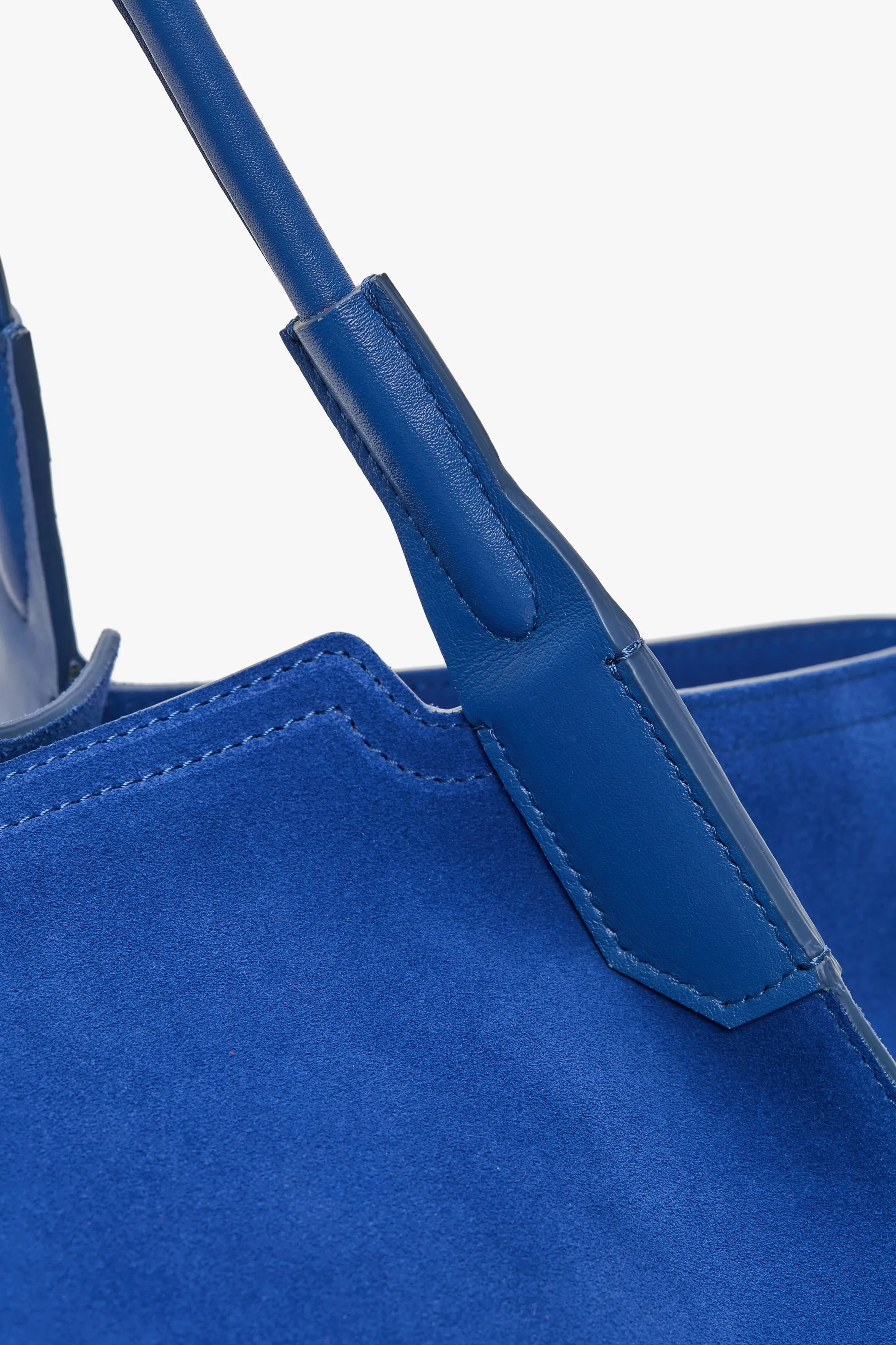 Victoria Travel Tote In Sapphire Blue Suede sold by Victoria Beckham product image thumbnail 4